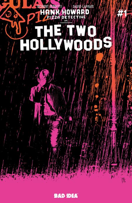 HANK HOWARD PIZZA DETECTIVE THE TWO HOLLYWOODS #1 (OF 2) CVR C ANDREA SORRENTINO VAR