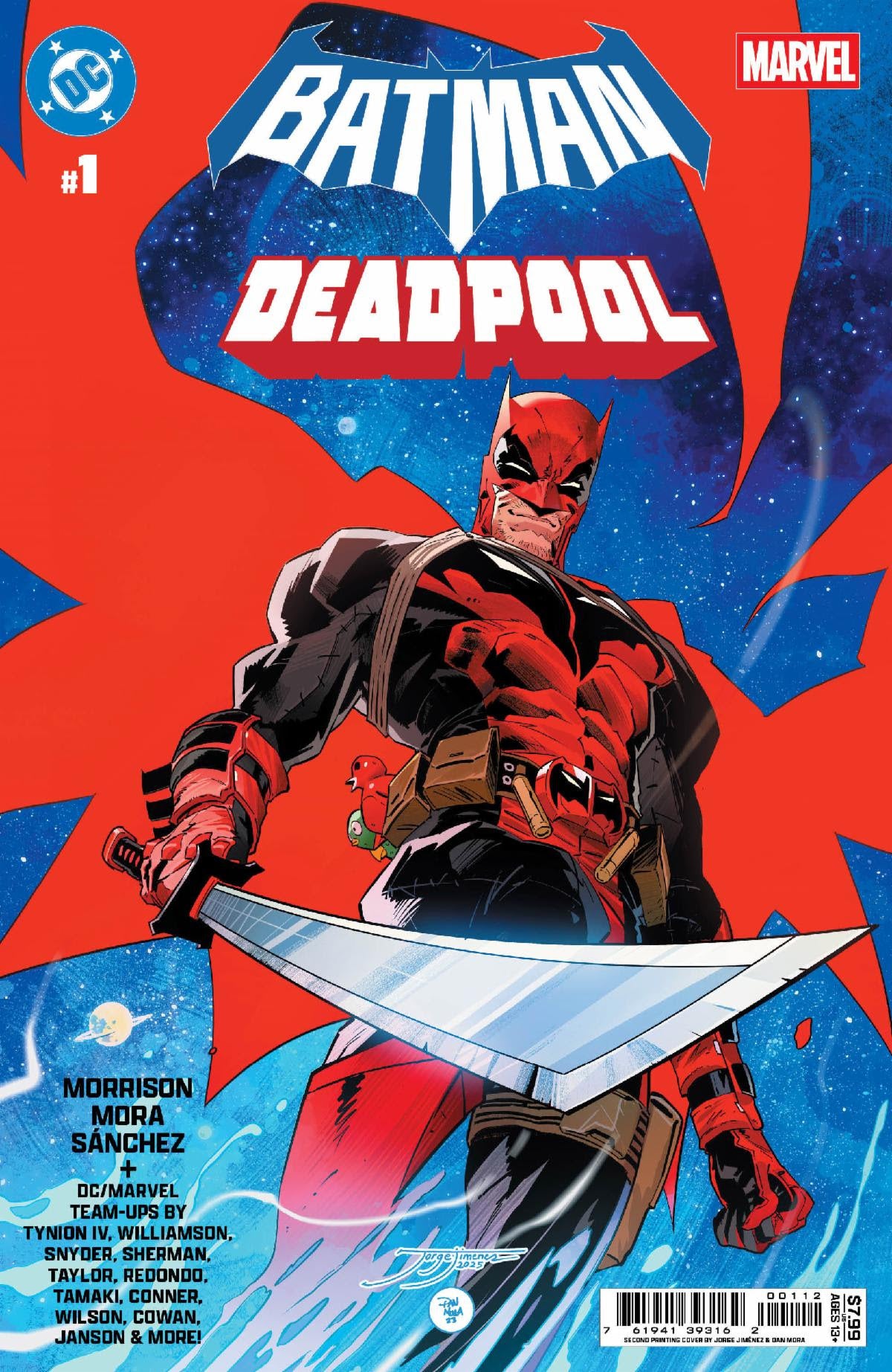 DC MARVEL BATMAN DEADPOOL #1 (ONE SHOT) SECOND PRINTING CVR A