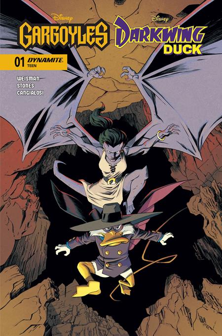 GARGOYLES DARKWING DUCK #1 CVR C DECLAN SHALVEY VAR