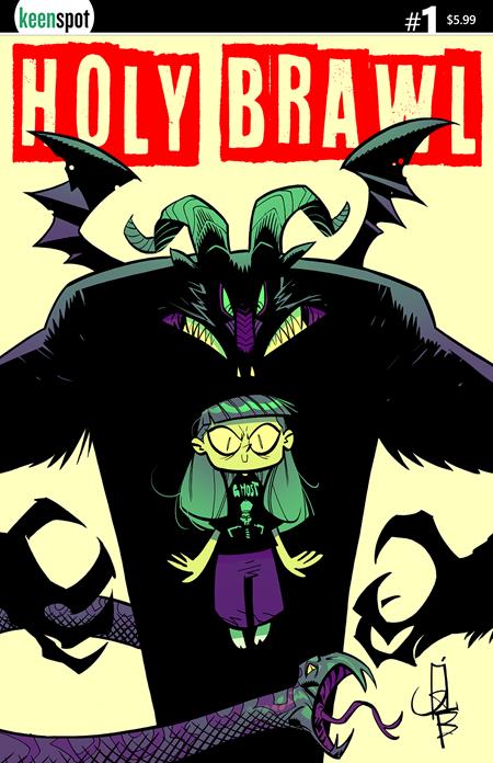 HOLY BRAWL #1 CVR A ATHILA FABBIO YELLOW