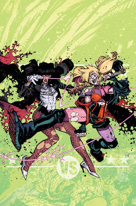 DC K.O. HARLEY QUINN VS ZATANNA #1 (ONE SHOT) Second Printing Cvr A Jorge Corona