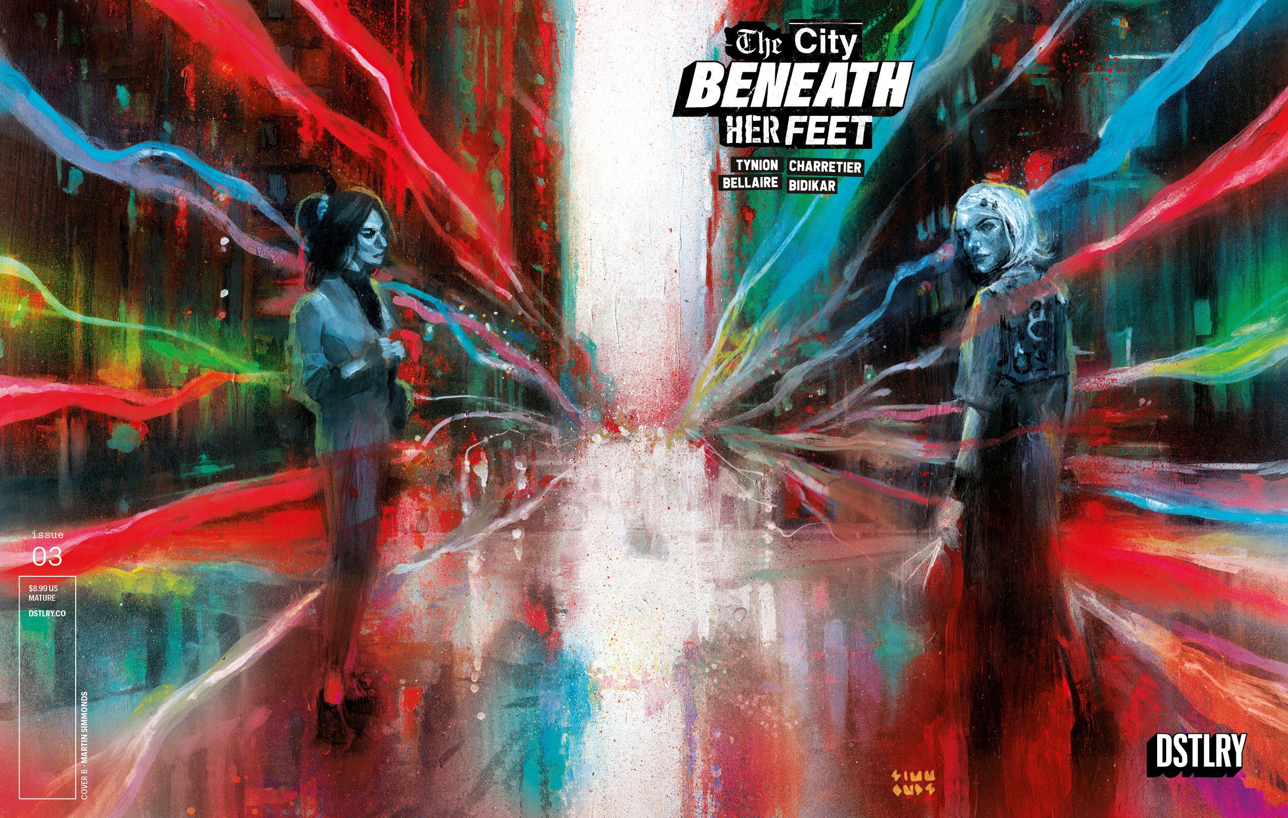 THE CITY BENEATH HER FEET #3 CVR B MARTIN SIMMONDS VARIANT