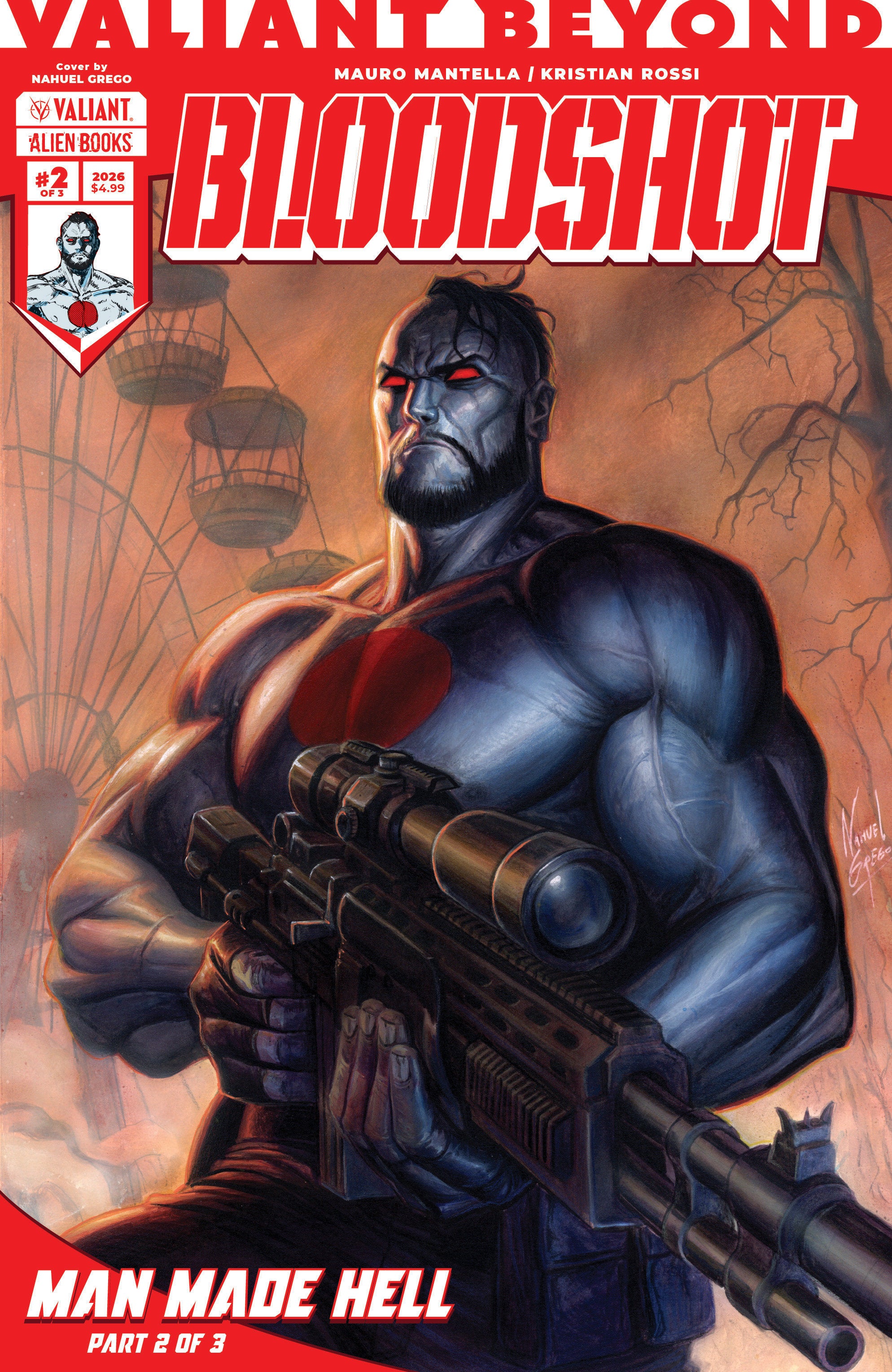 VALIANT BEYOND: BLOODSHOT #5--MAN MADE HELL #2 COVER A (GREGO)