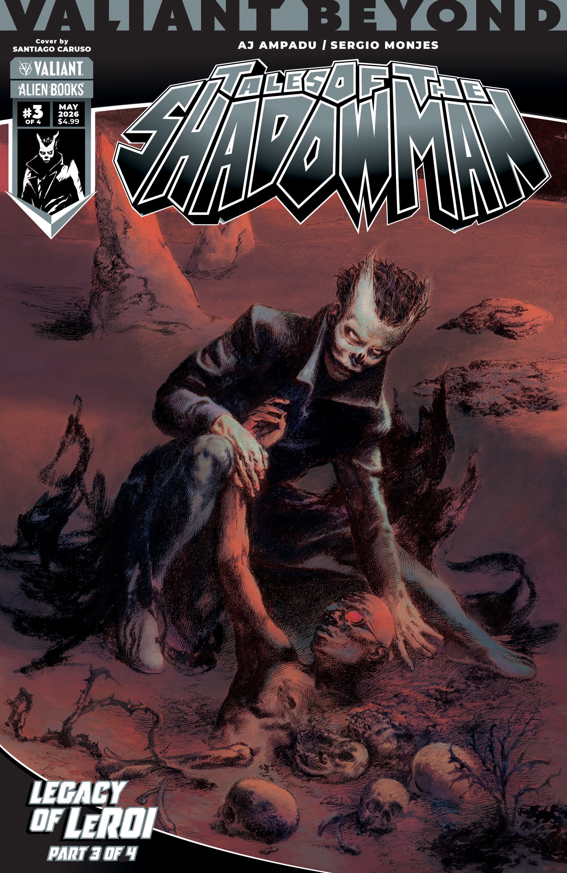 VALIANT BEYOND: TALES OF THE SHADOWMAN #9--LEGACY OF LEROI #3 COVER A (AZAMOR)