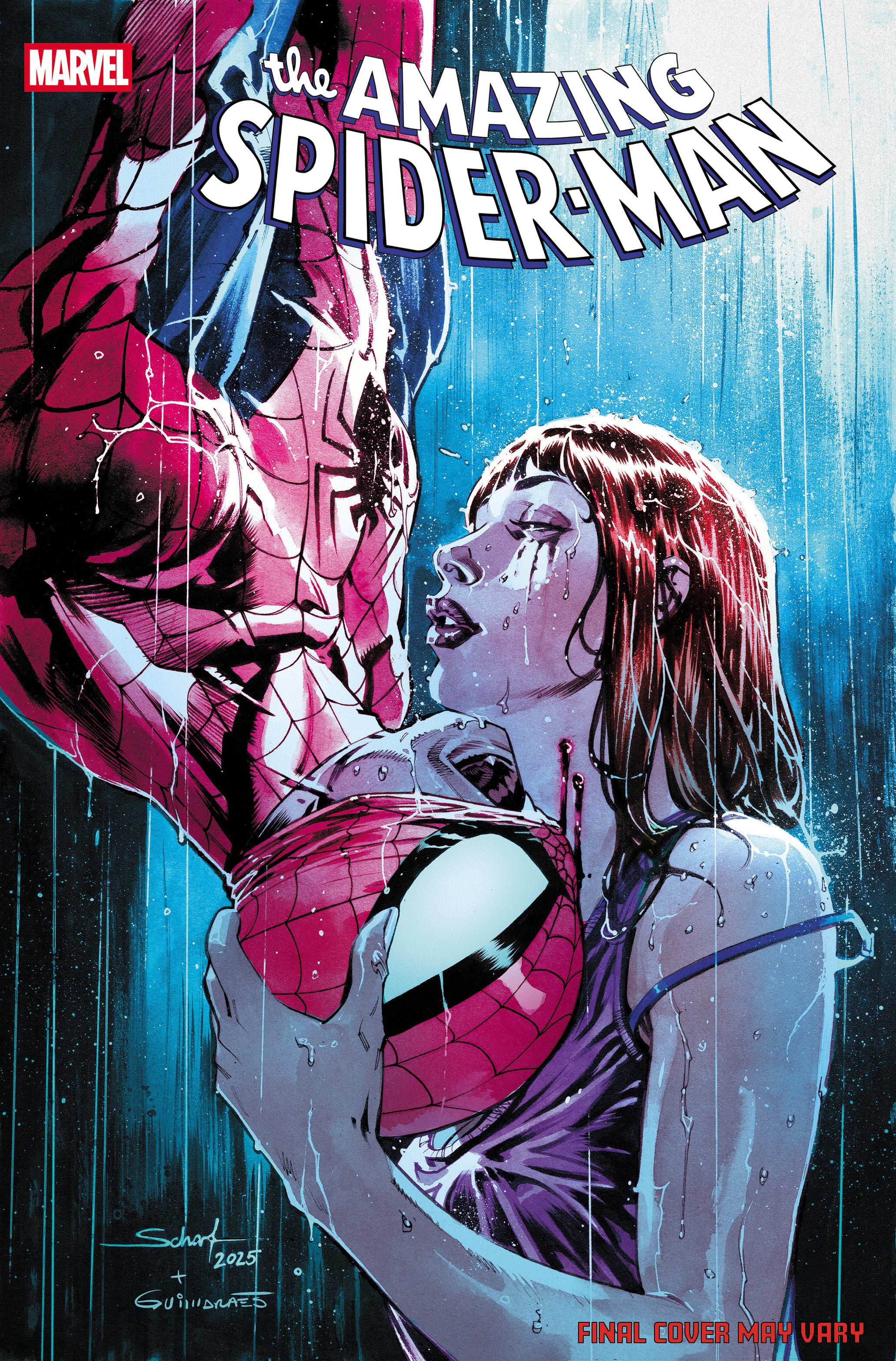 AMAZING SPIDER-MAN #25 JONAS SCHARF MARVEL MONSTER VARIANT [DS