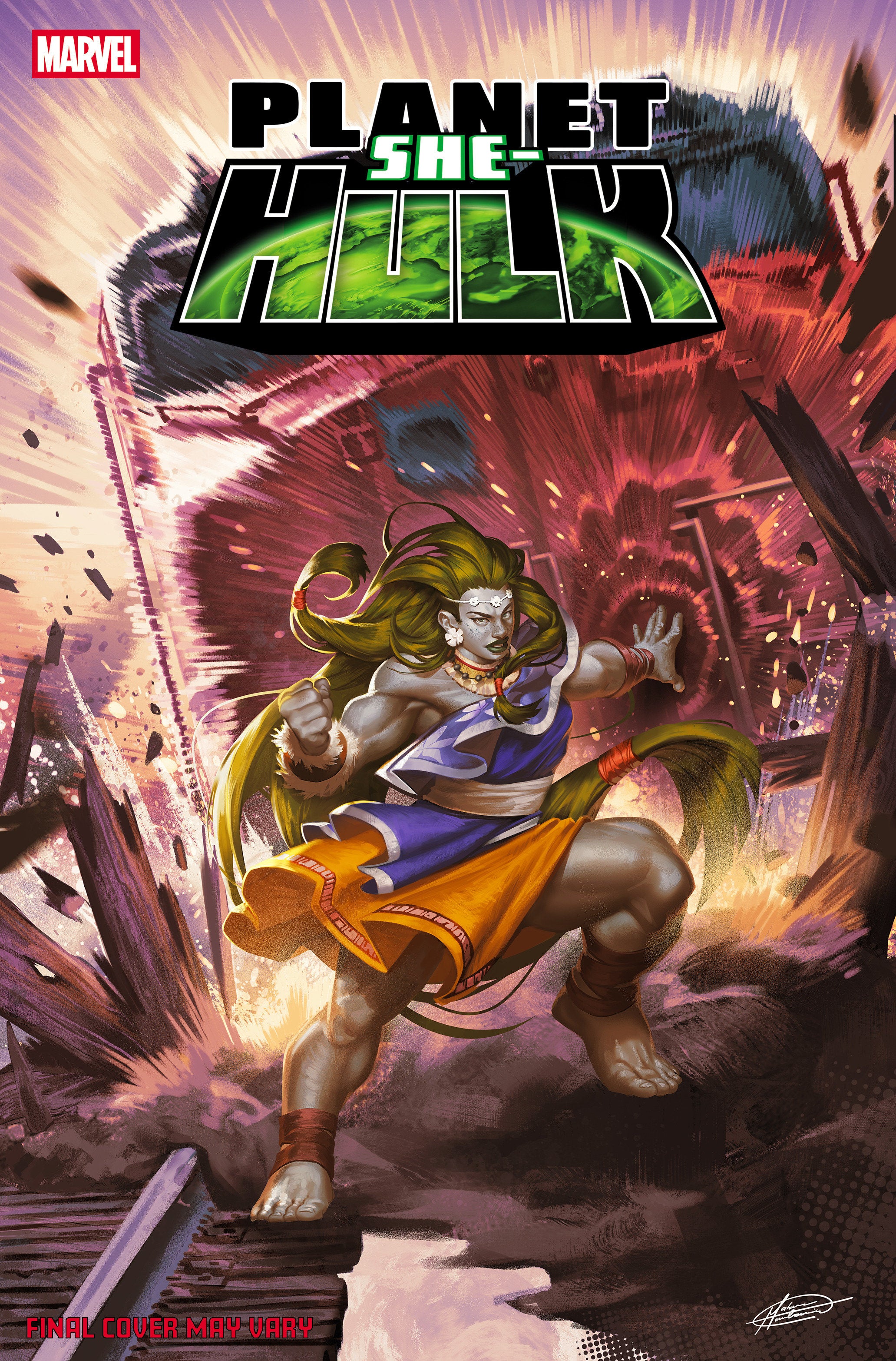 PLANET SHE-HULK #6 MATEUS MANHANINI ULTIMATE FAREWELL VARIANT
