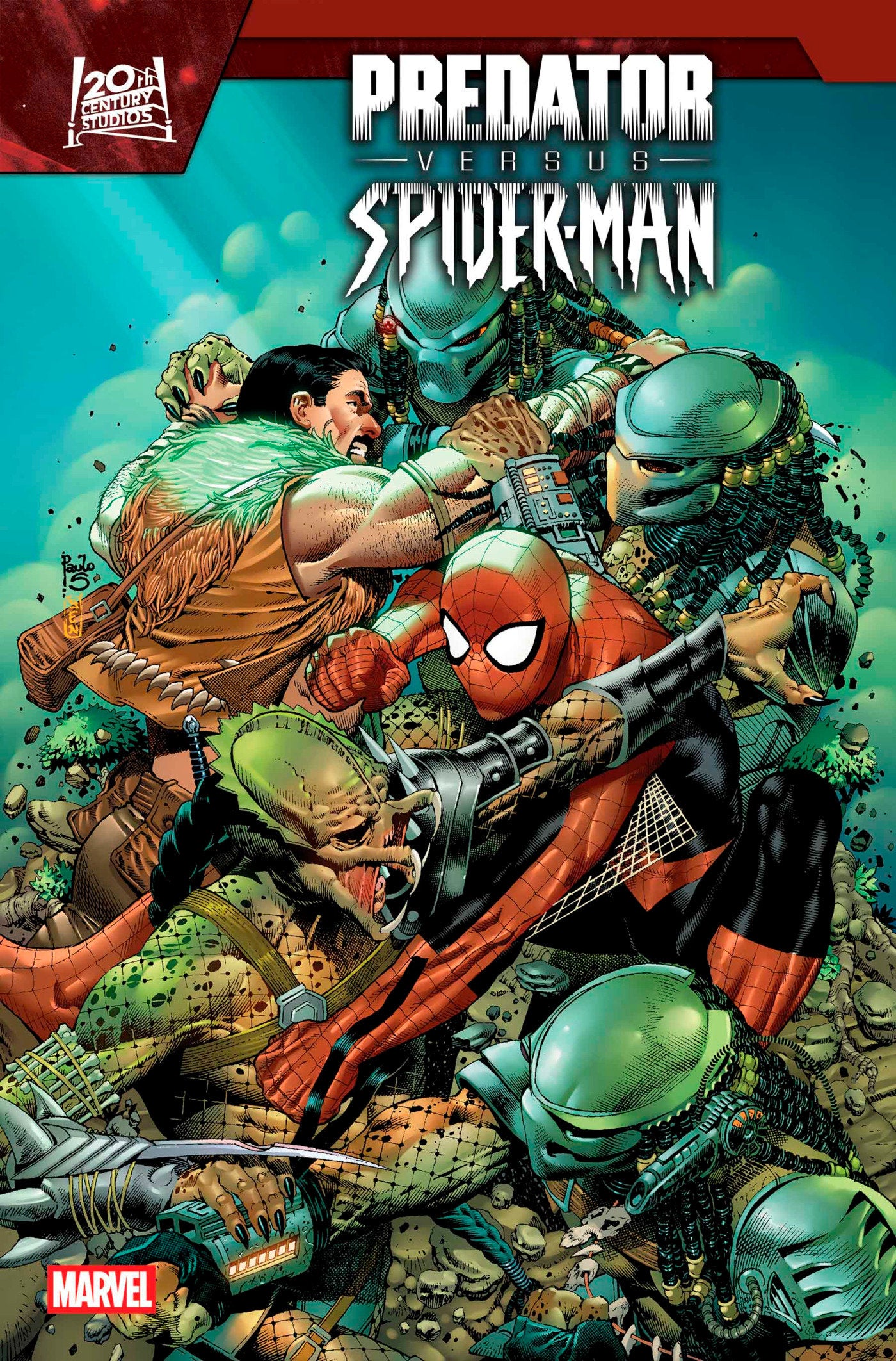 PREDATOR VS. SPIDER-MAN #4