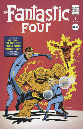 FANTASTIC FOUR #1 LEONARDO ROMERO RETROVISION VARIANT