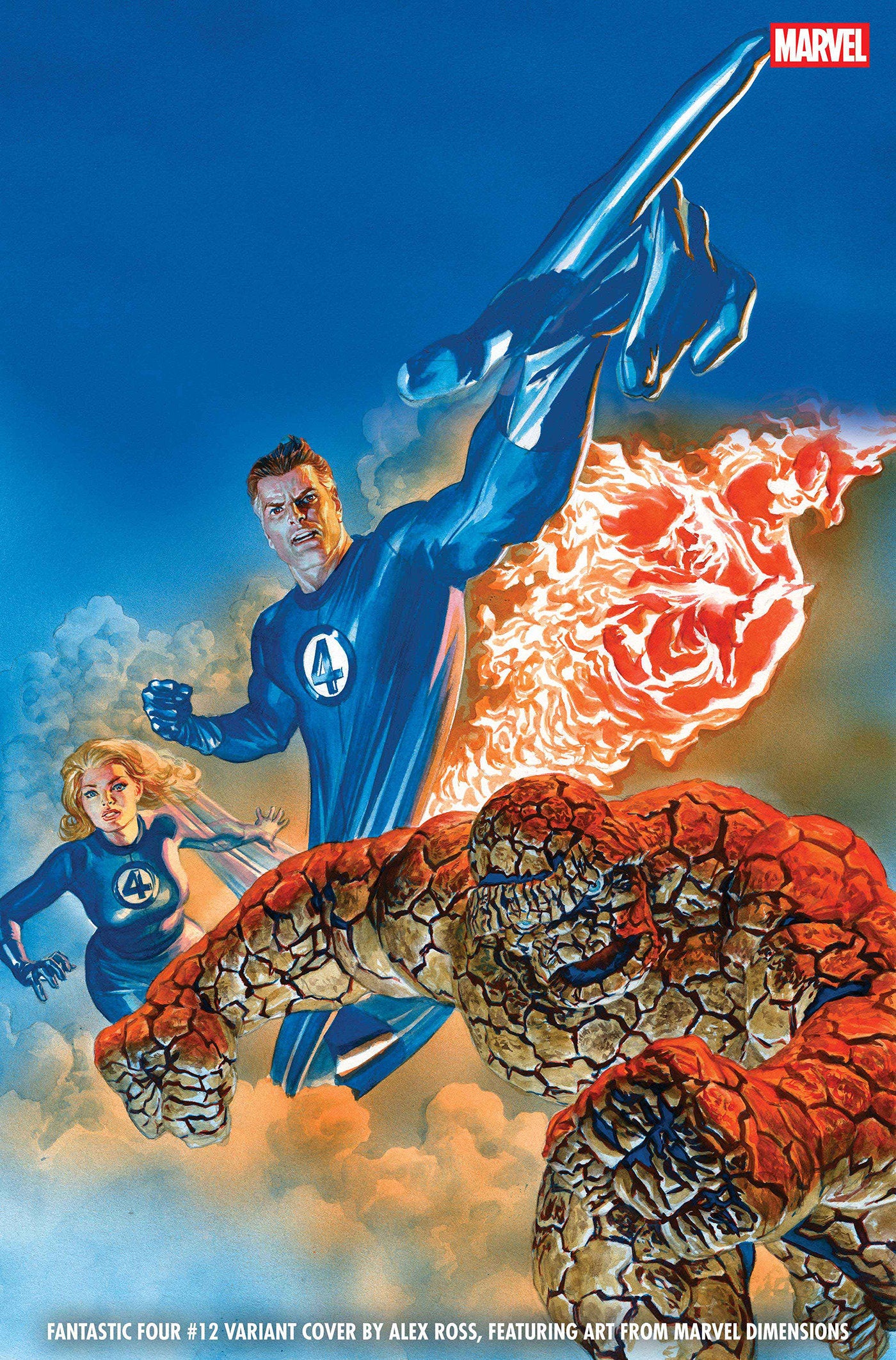 FANTASTIC FOUR #12 ALEX ROSS MARVEL DIMENSIONS VARIANT