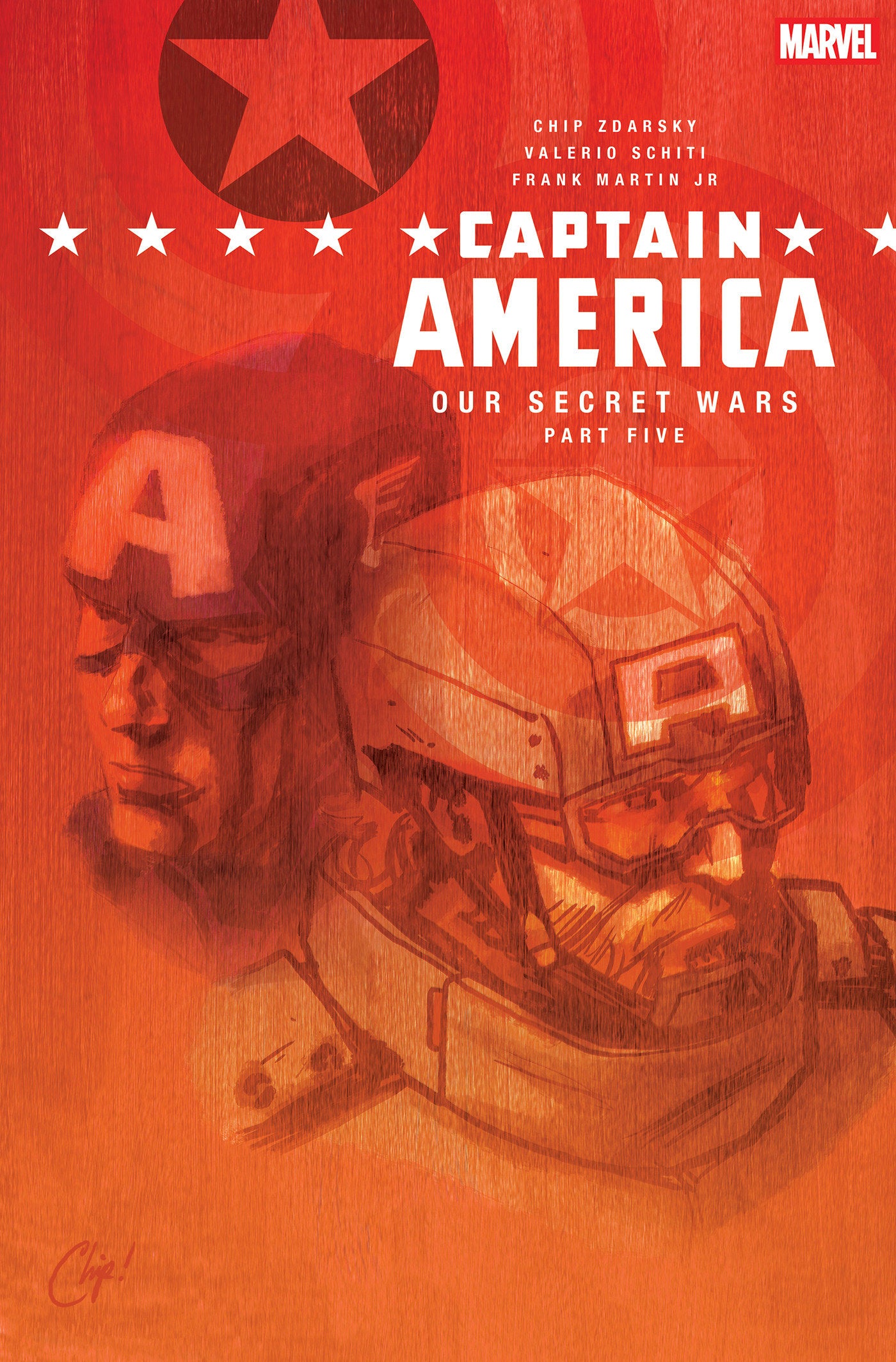 CAPTAIN AMERICA #5 CHIP ZDARSKY VARIANT