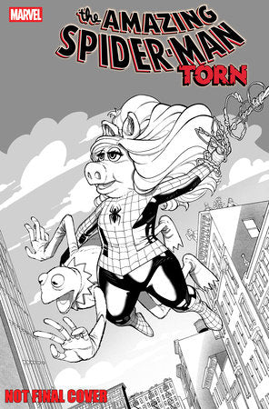 AMAZING SPIDER-MAN: TORN #1 JAVIER GARRON MUPPETS VARIANT