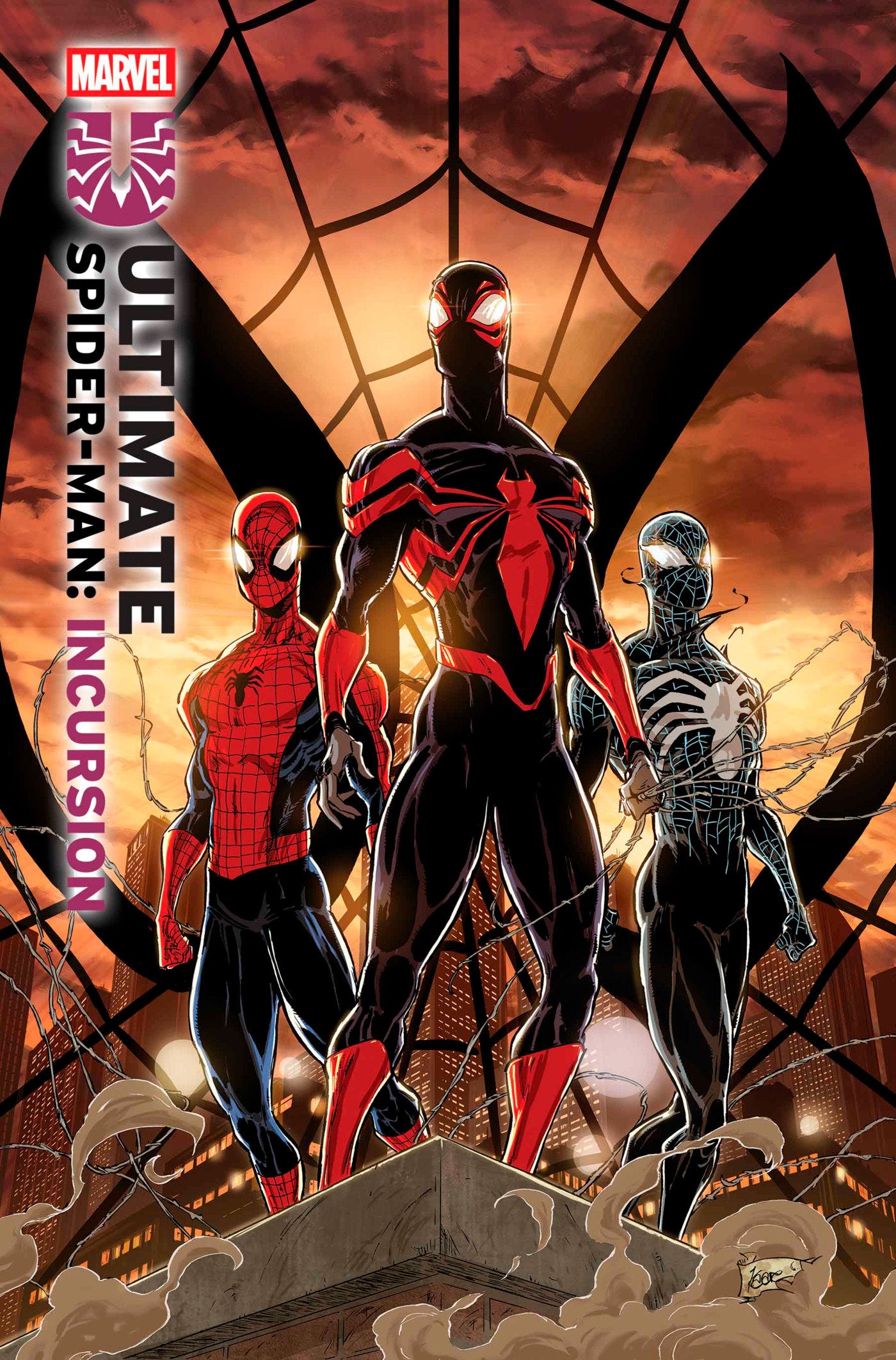 ULTIMATE SPIDER-MAN: INCURSION #1 KAARE ANDREWS VARIANT