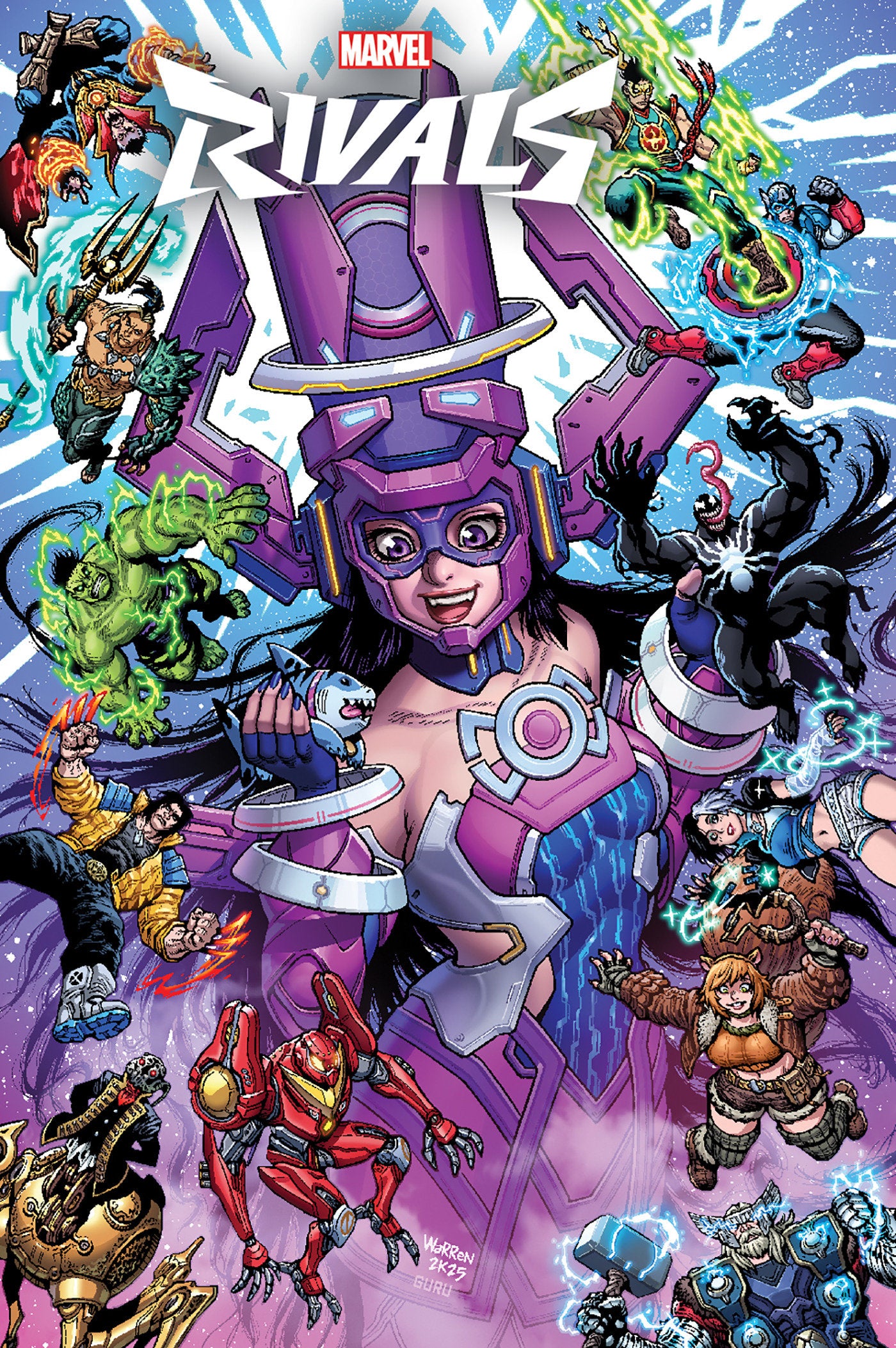 MARVEL RIVALS #1 ADAM WARREN VARIANT