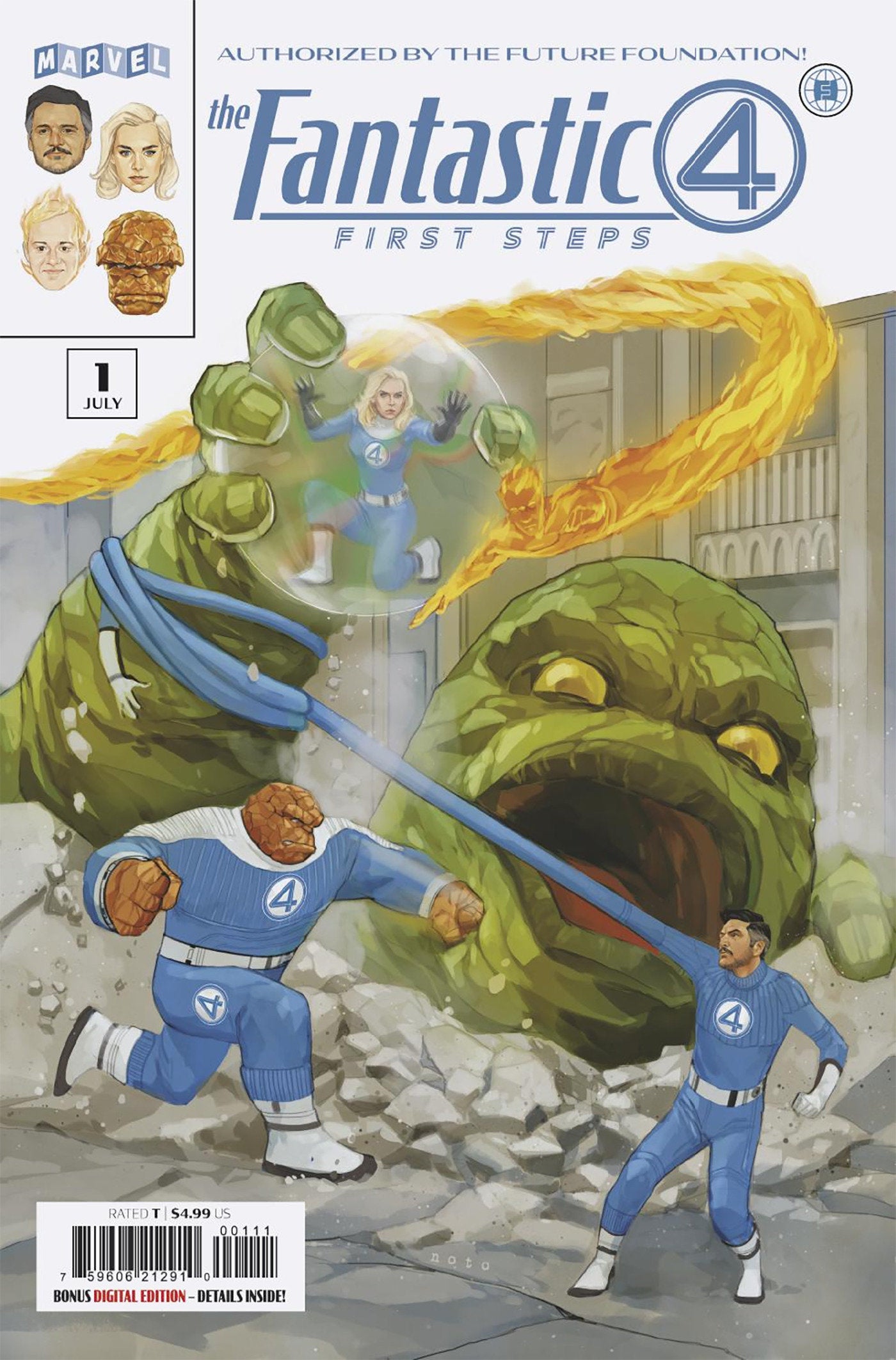 FANTASTIC FOUR: FIRST STEPS #1 PHIL NOTO COVER A