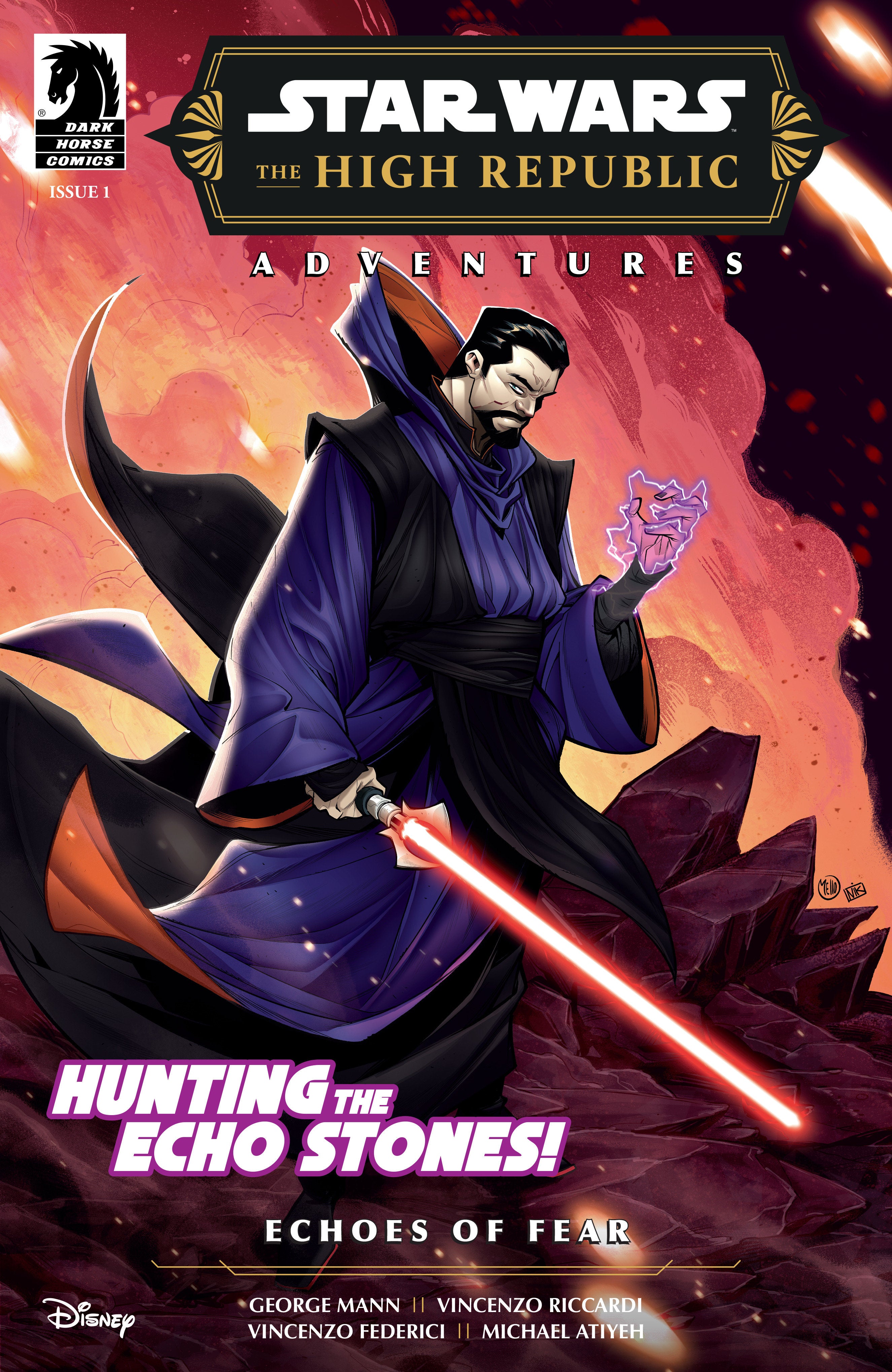 STAR WARS: THE HIGH REPUBLIC ADVENTURES--ECHOES OF FEAR #1 (CVR A) (EDUARDO MELLO)