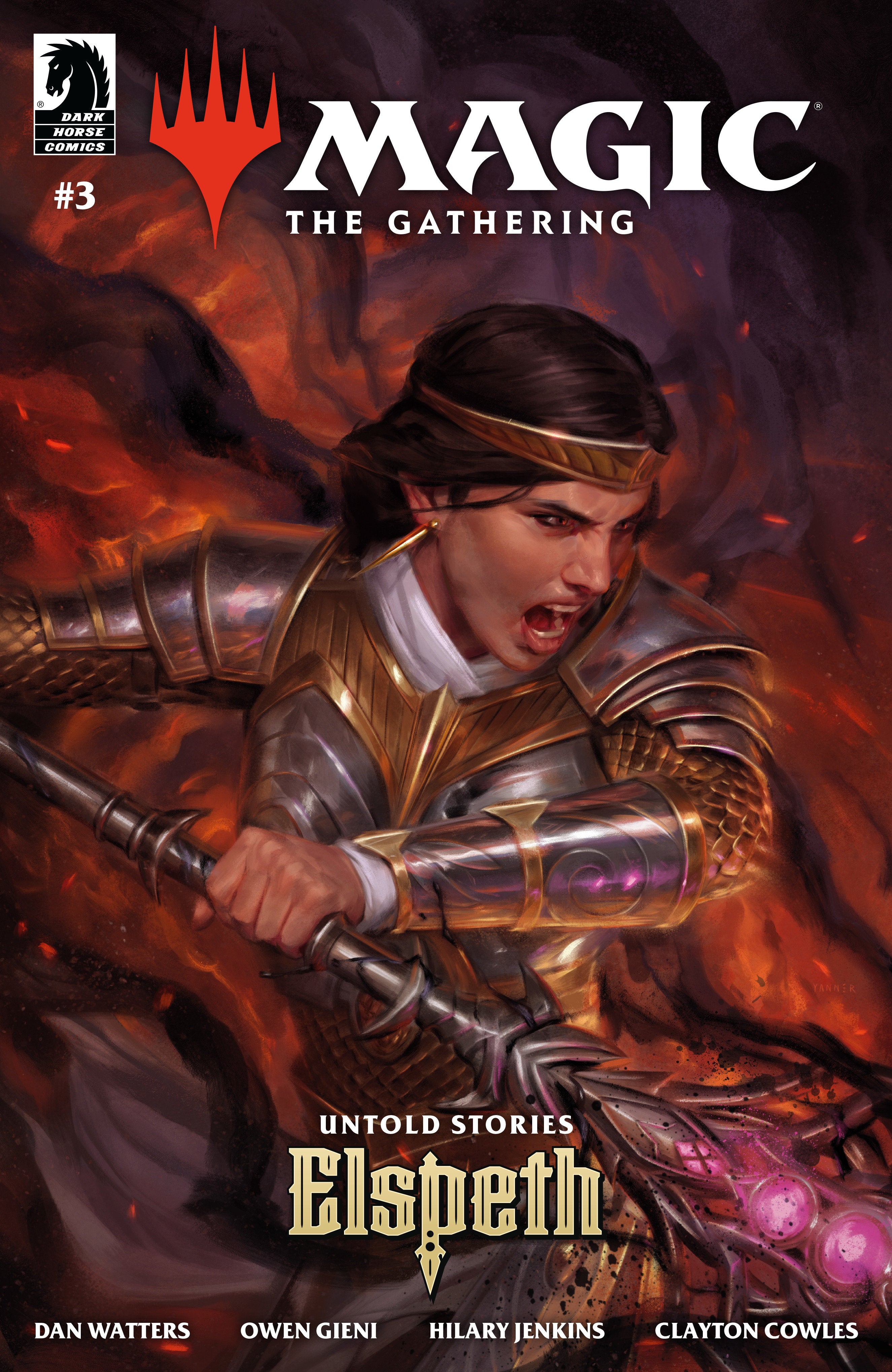MAGIC: THE GATHERING: UNTOLD STORIES--ELSPETH #3 (CVR C) (KIERAN YANNER)