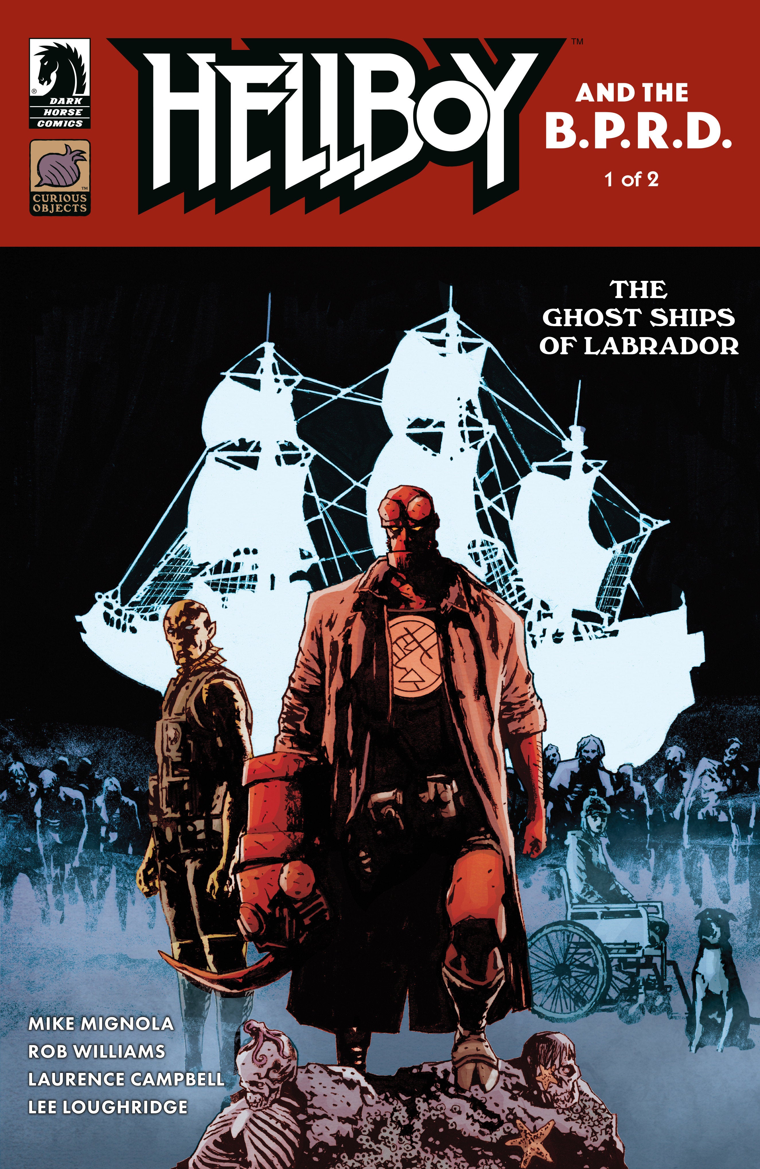 HELLBOY AND THE B.P.R.D.: THE GHOST SHIPS OF LABRADOR #1 (CVR A) (LAURENCE CAMPBELL)