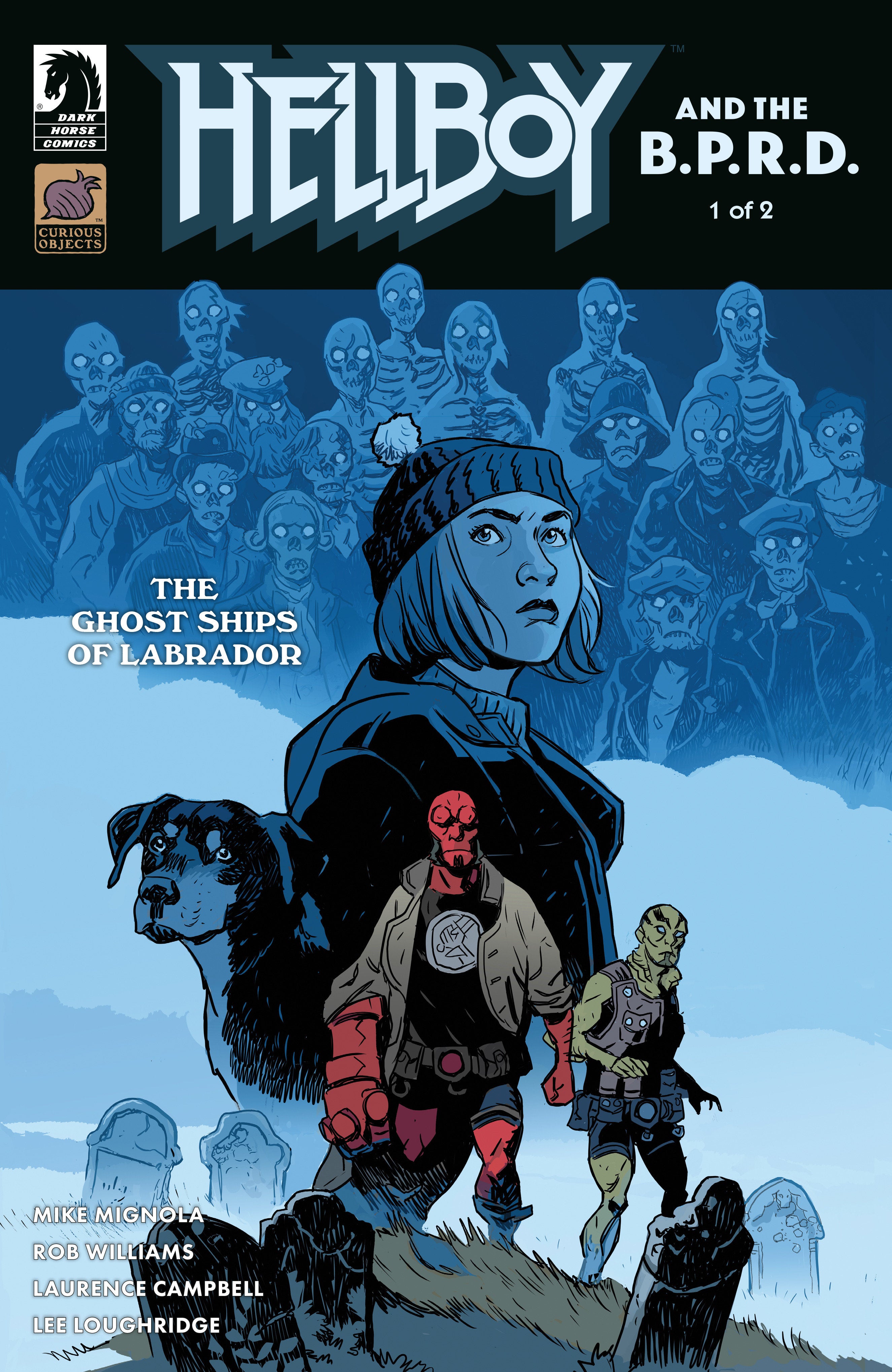HELLBOY AND THE B.P.R.D.: THE GHOST SHIPS OF LABRADOR #1 (CVR B) (MATT SMITH)