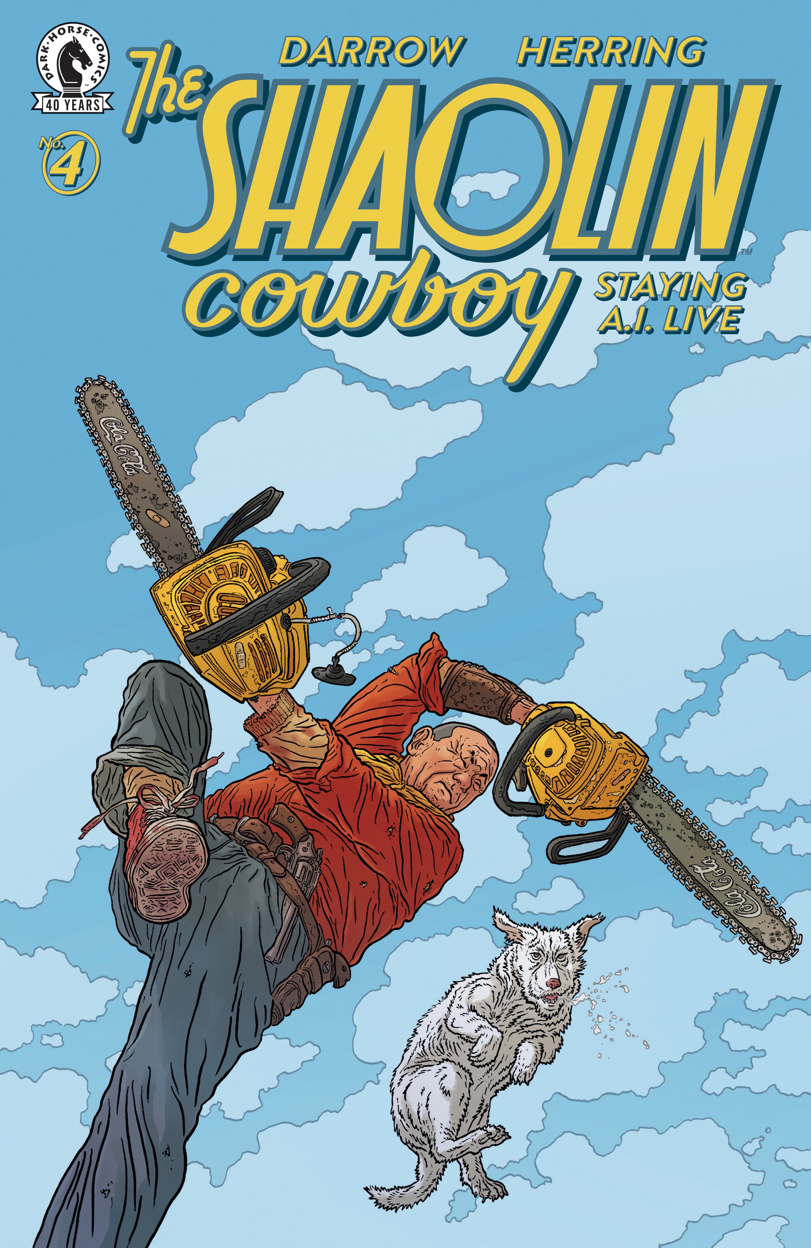 SHAOLIN COWBOY: STAYING A.I.LIVE #4 (CVR A) (GEOF DARROW)