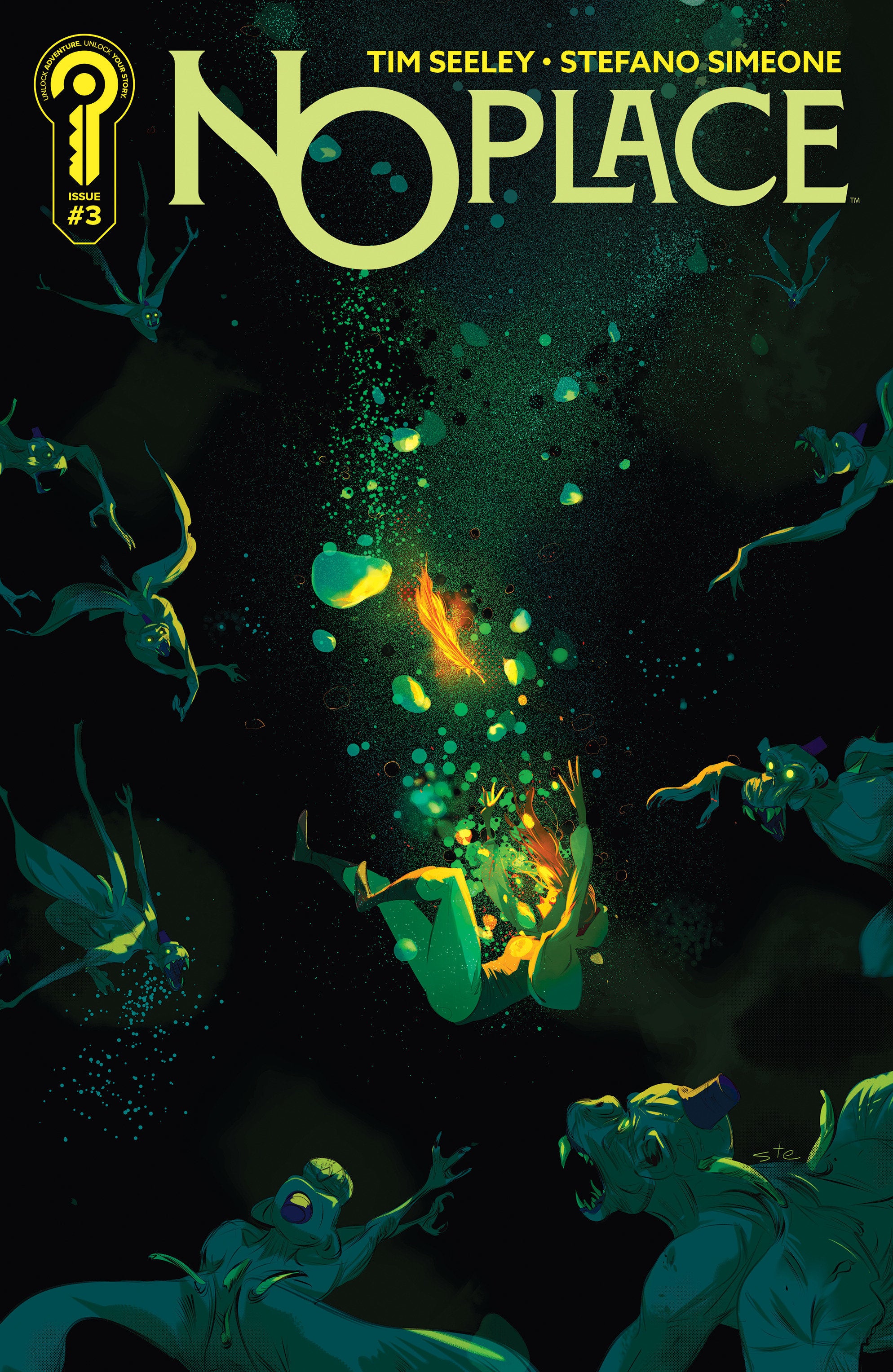 NO PLACE #3 COVER A STEFANO SIMEONE