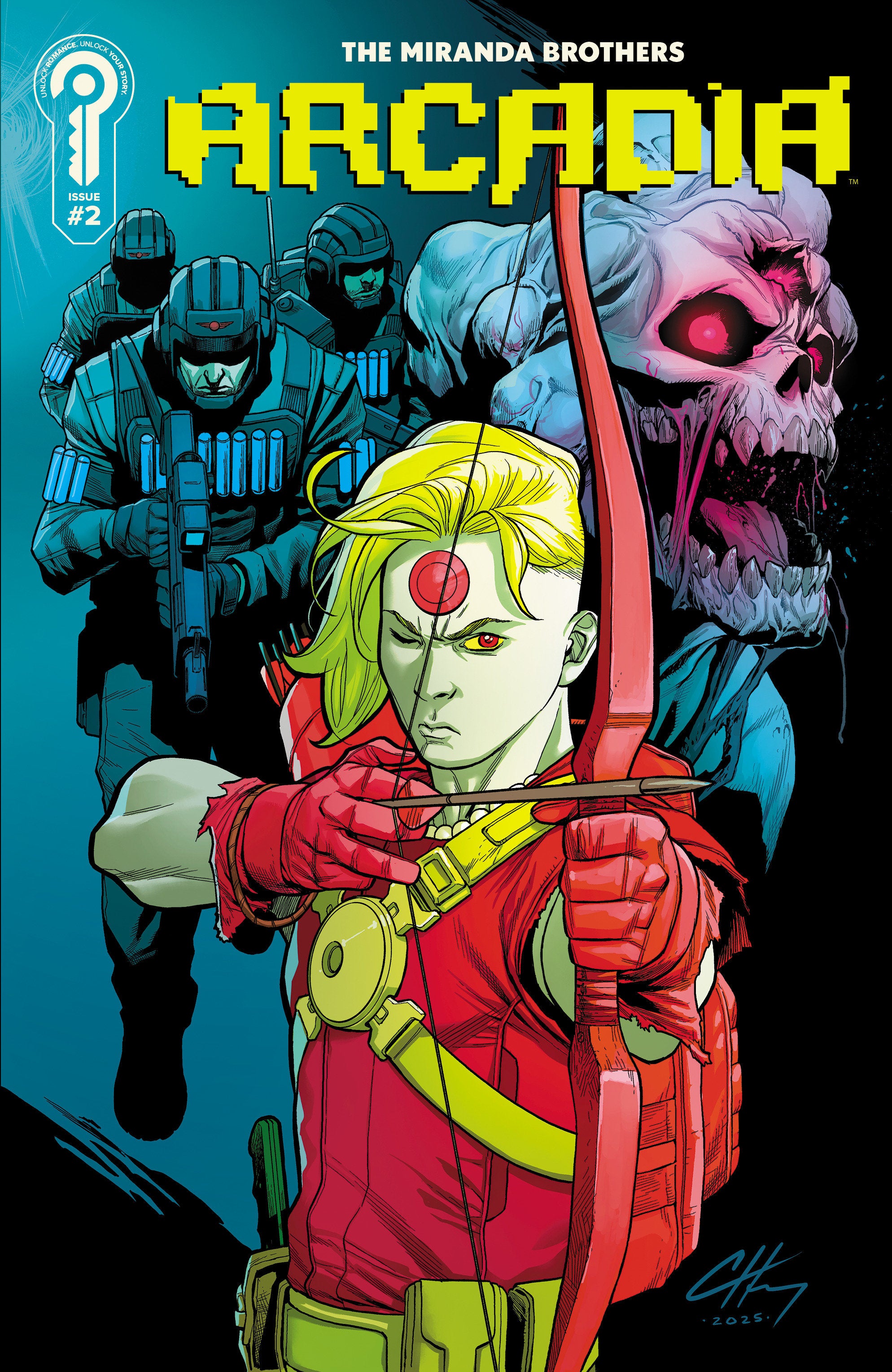 ARCADIA #2 COVER B CLAYTON HENRY