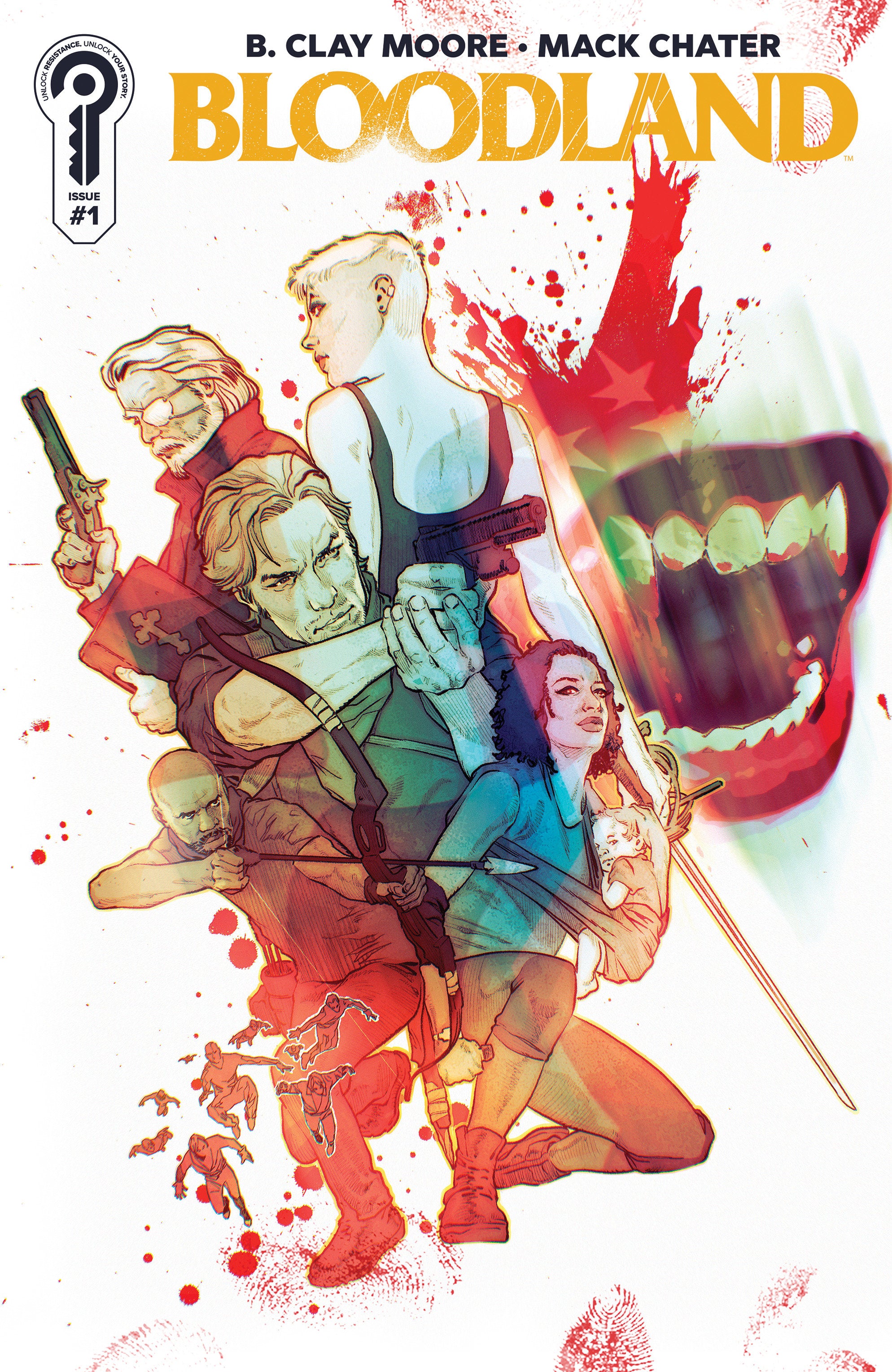 BLOODLAND #1 COVER A MACK CHATER