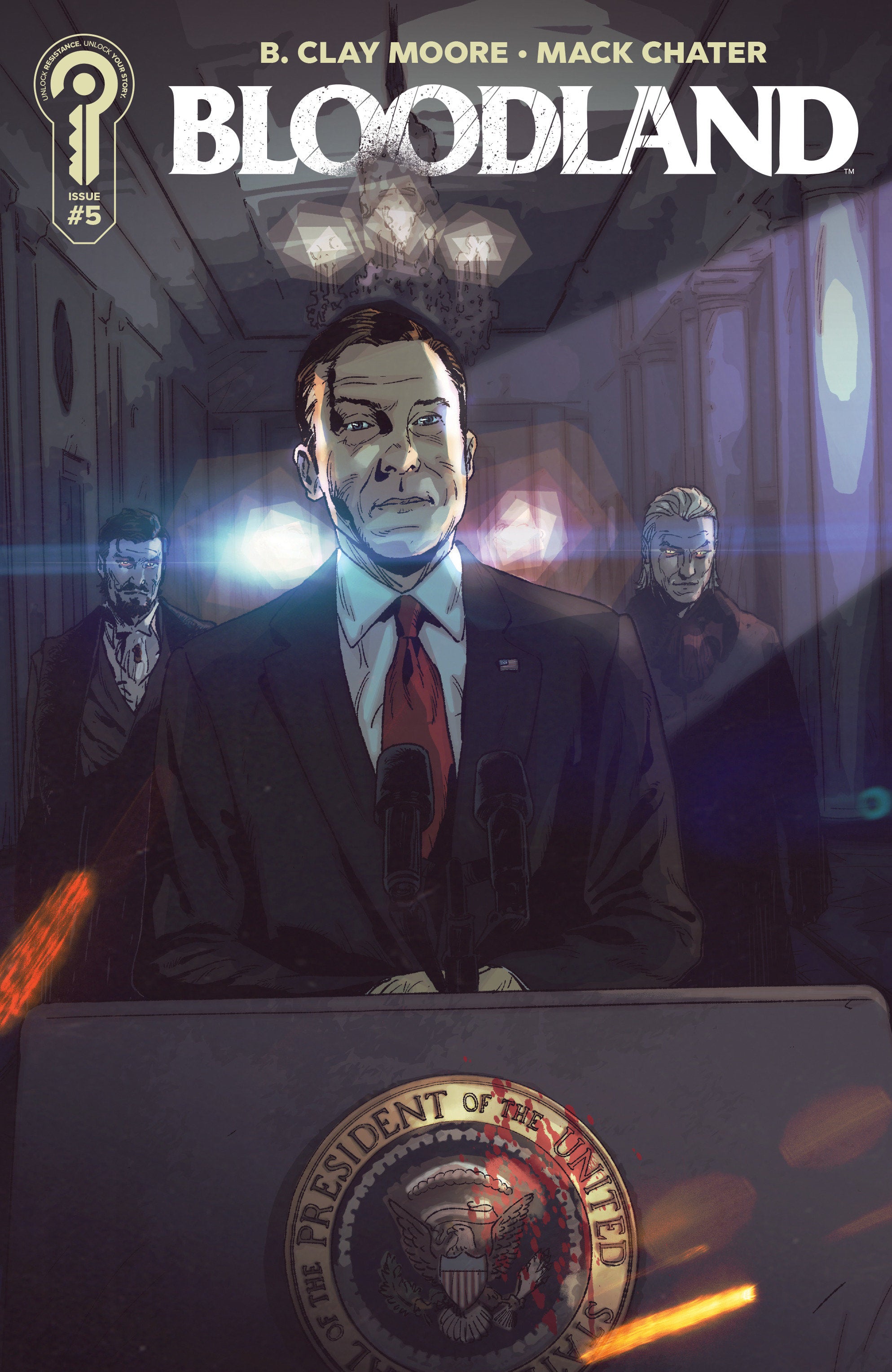 BLOODLAND #5 COVER A MACK CHATER