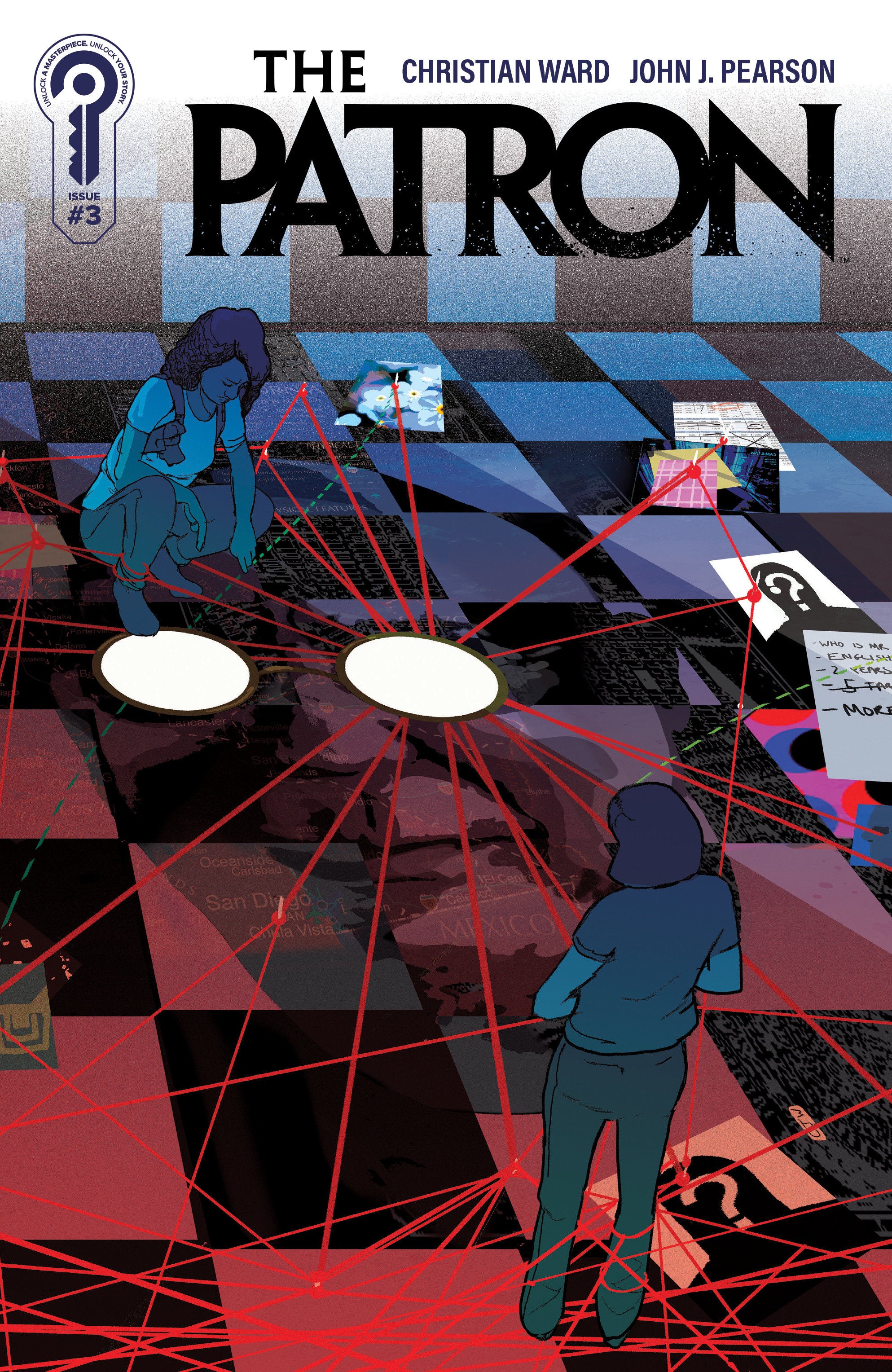 THE PATRON #3 COVER A CHRISTIAN WARD