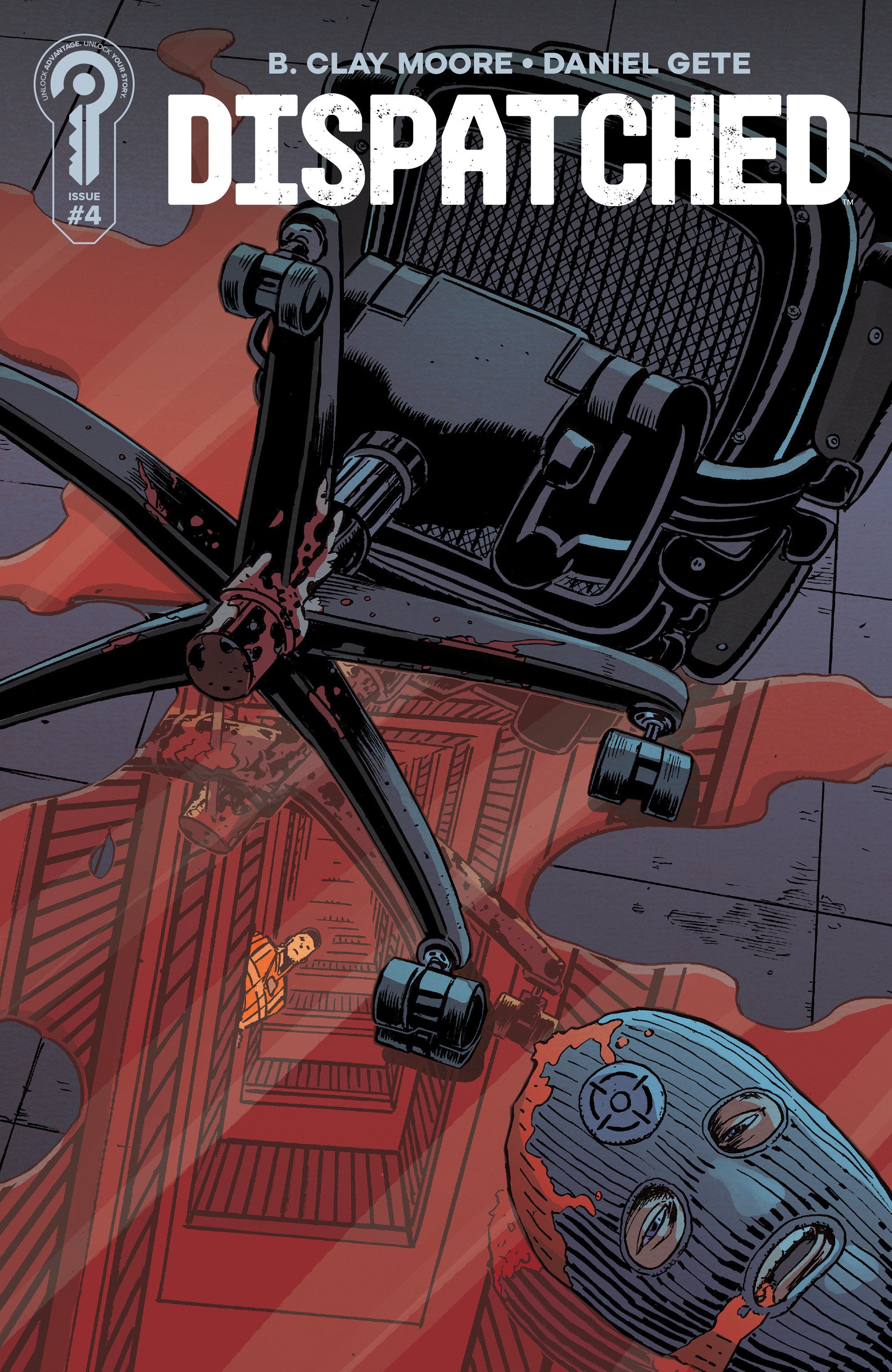 DISPATCHED #4 COVER B DAVID LAPHAM