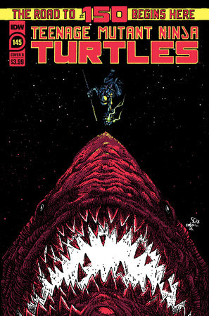 TEENAGE MUTANT NINJA TURTLES #145 VARIANT B (EASTMAN & CAMPBELL)
