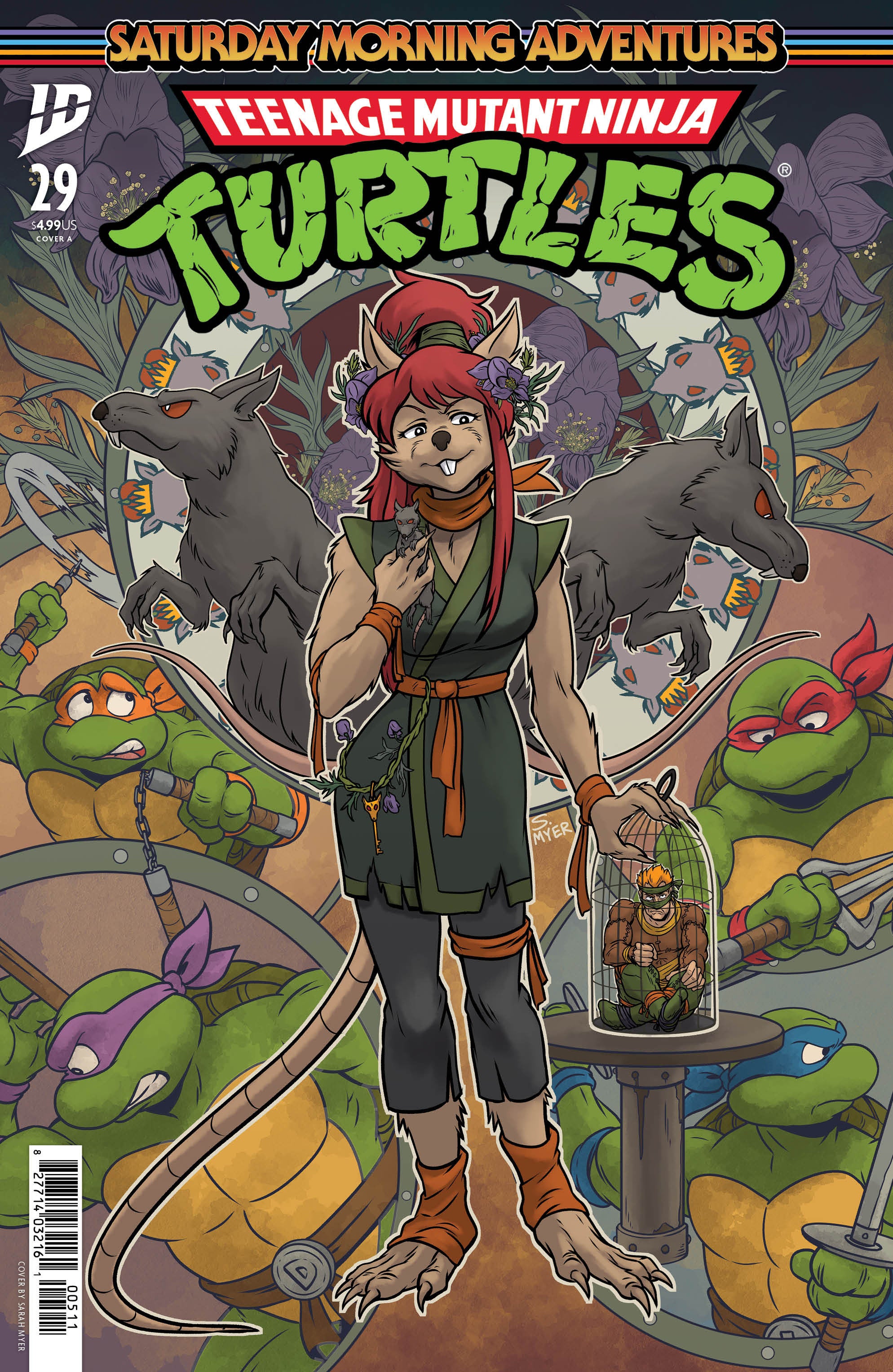 TEENAGE MUTANT NINJA TURTLES: SATURDAY MORNING ADVENTURES #29 COVER A (MYER)
