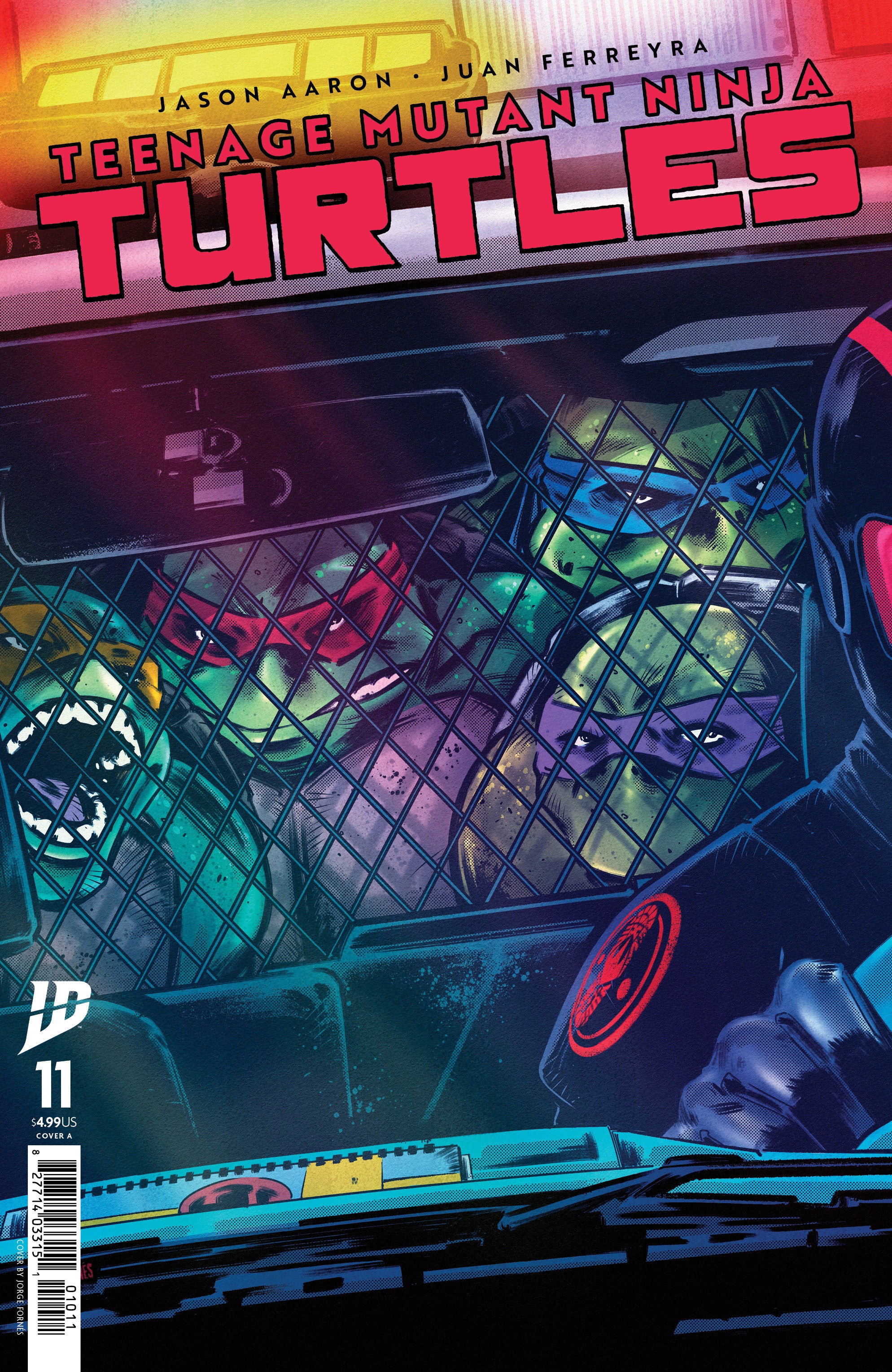 TEENAGE MUTANT NINJA TURTLES #11 COVER A (FORNéS)