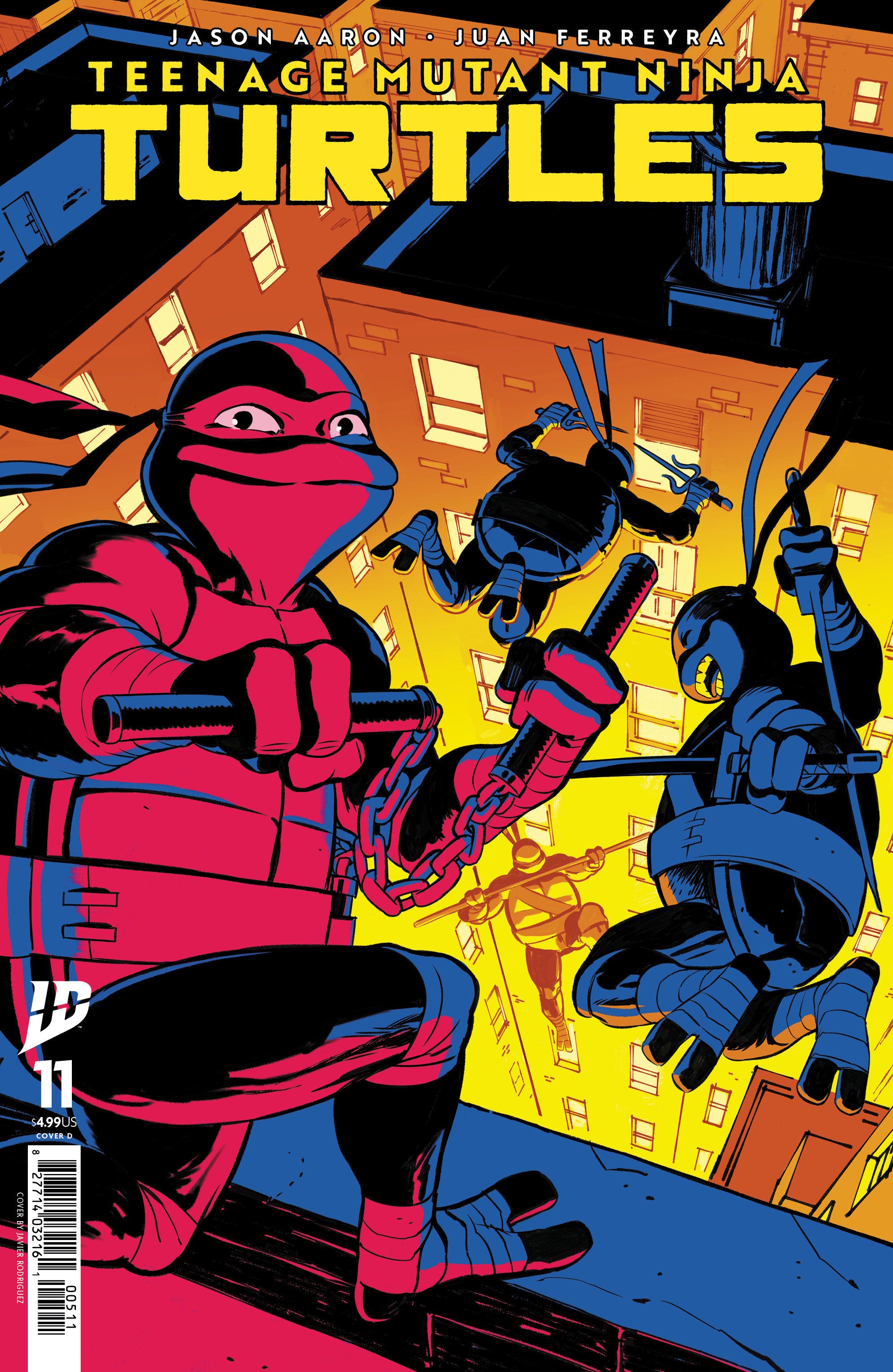 TEENAGE MUTANT NINJA TURTLES #11 VARIANT D (RODRíGUEZ)