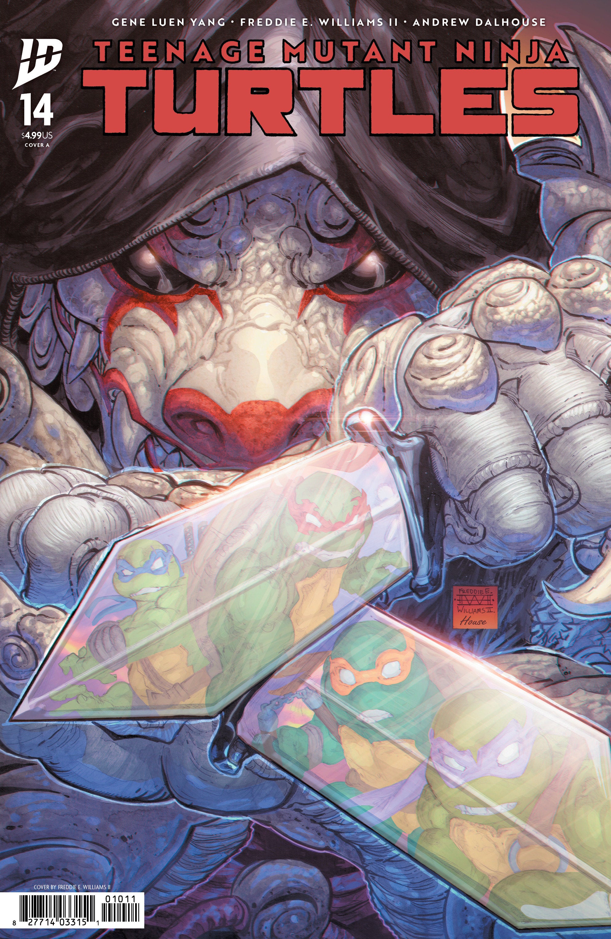 TEENAGE MUTANT NINJA TURTLES #14 COVER A (WILLIAMS II)