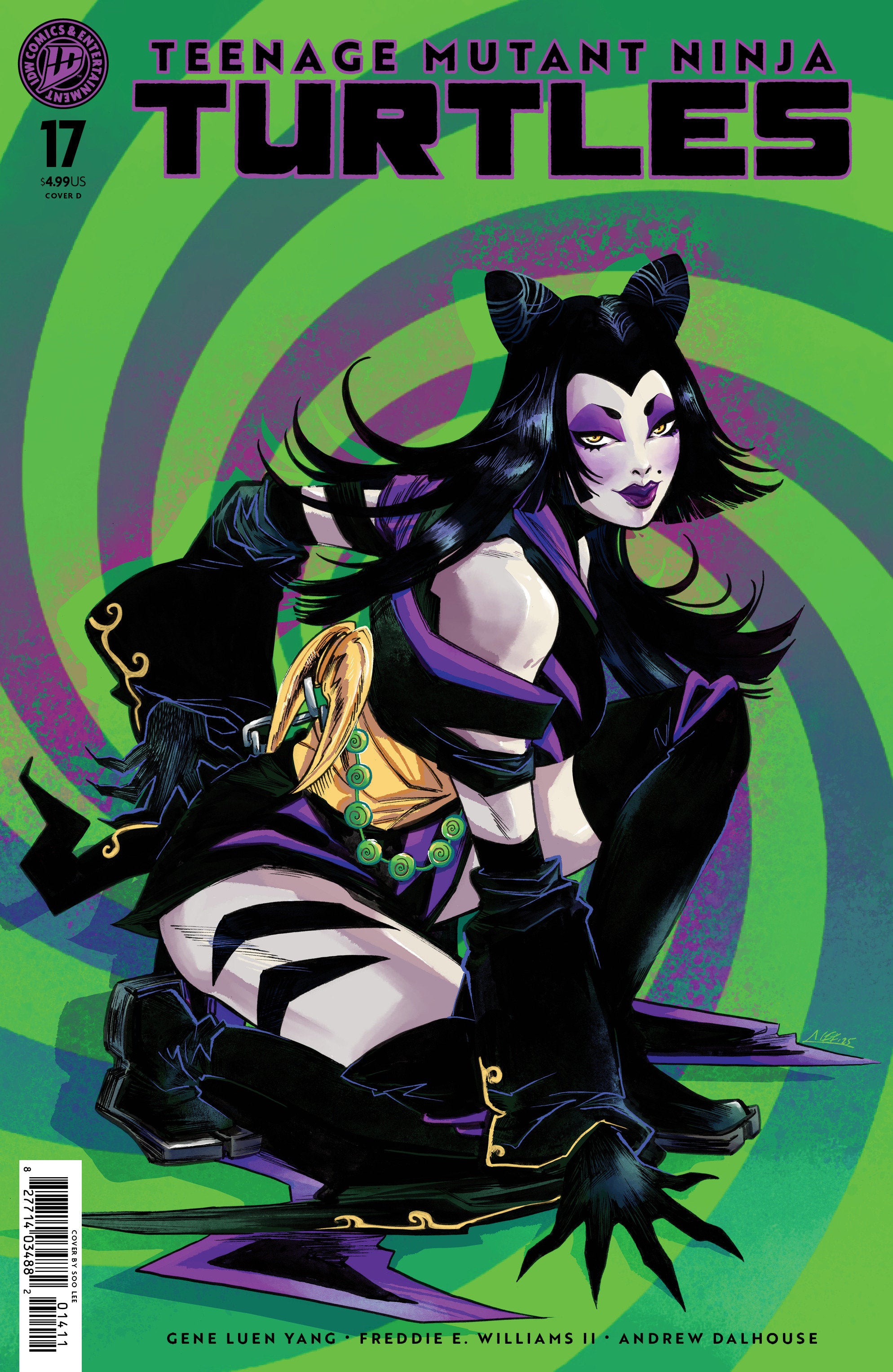 TEENAGE MUTANT NINJA TURTLES #17 VARIANT D (LEE)