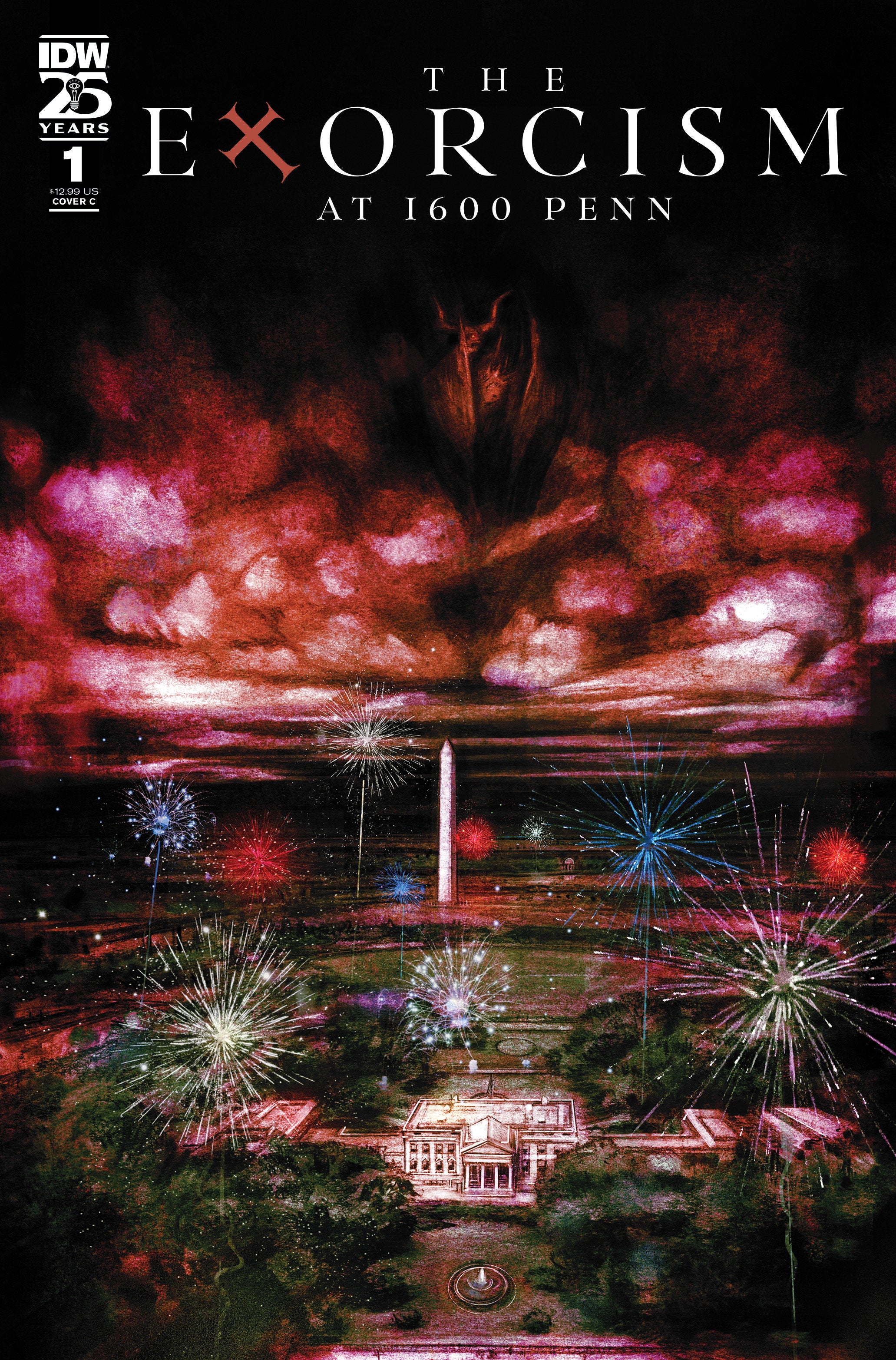 THE EXORCISM AT 1600 PENN #1 VARIANT C (DEL REY FOIL)