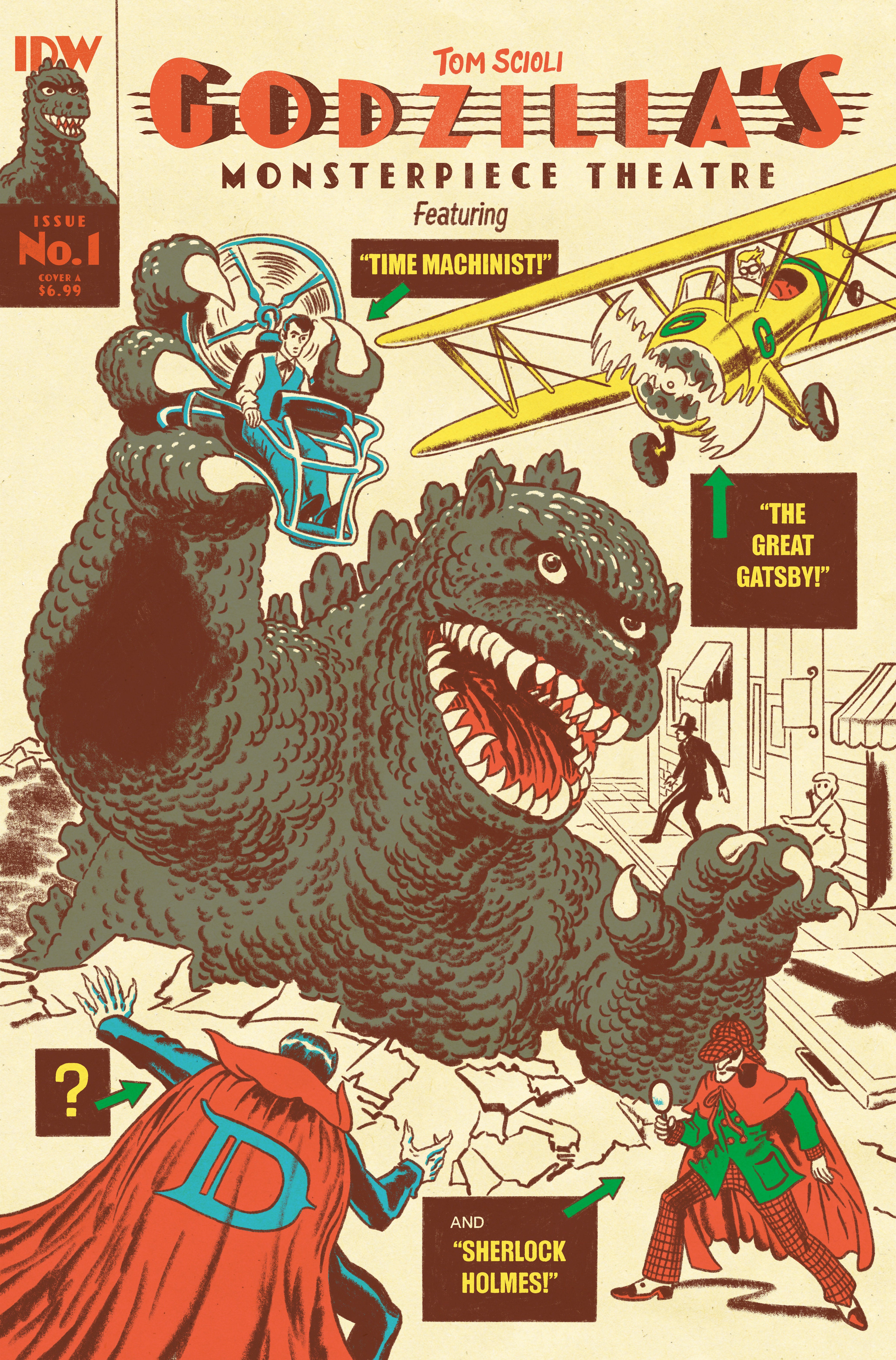 GODZILLA'S MONSTERPIECE THEATRE #1 COVER A (SCIOLI)