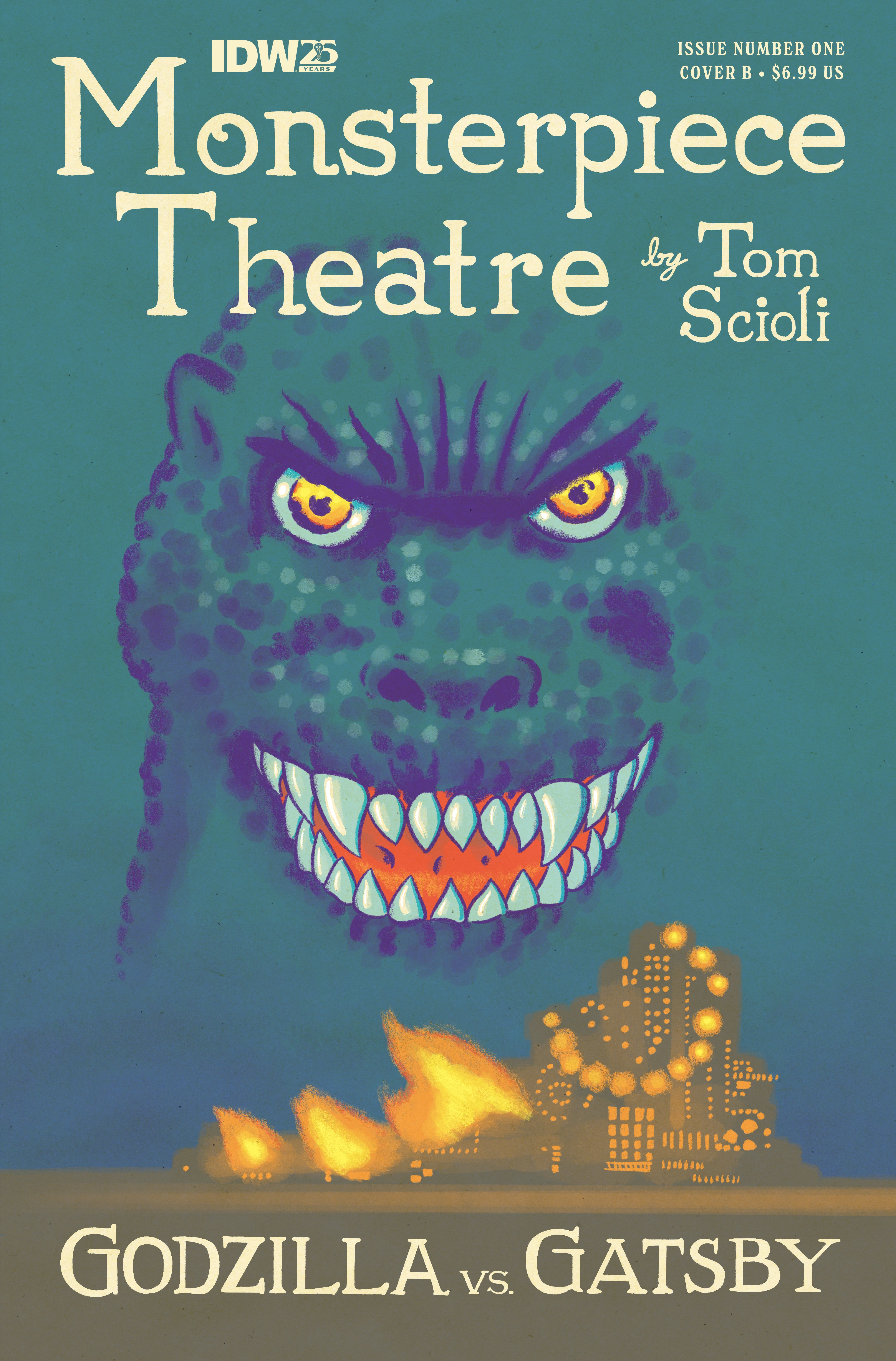 GODZILLA'S MONSTERPIECE THEATRE #1 VARIANT B (SCIOLI)