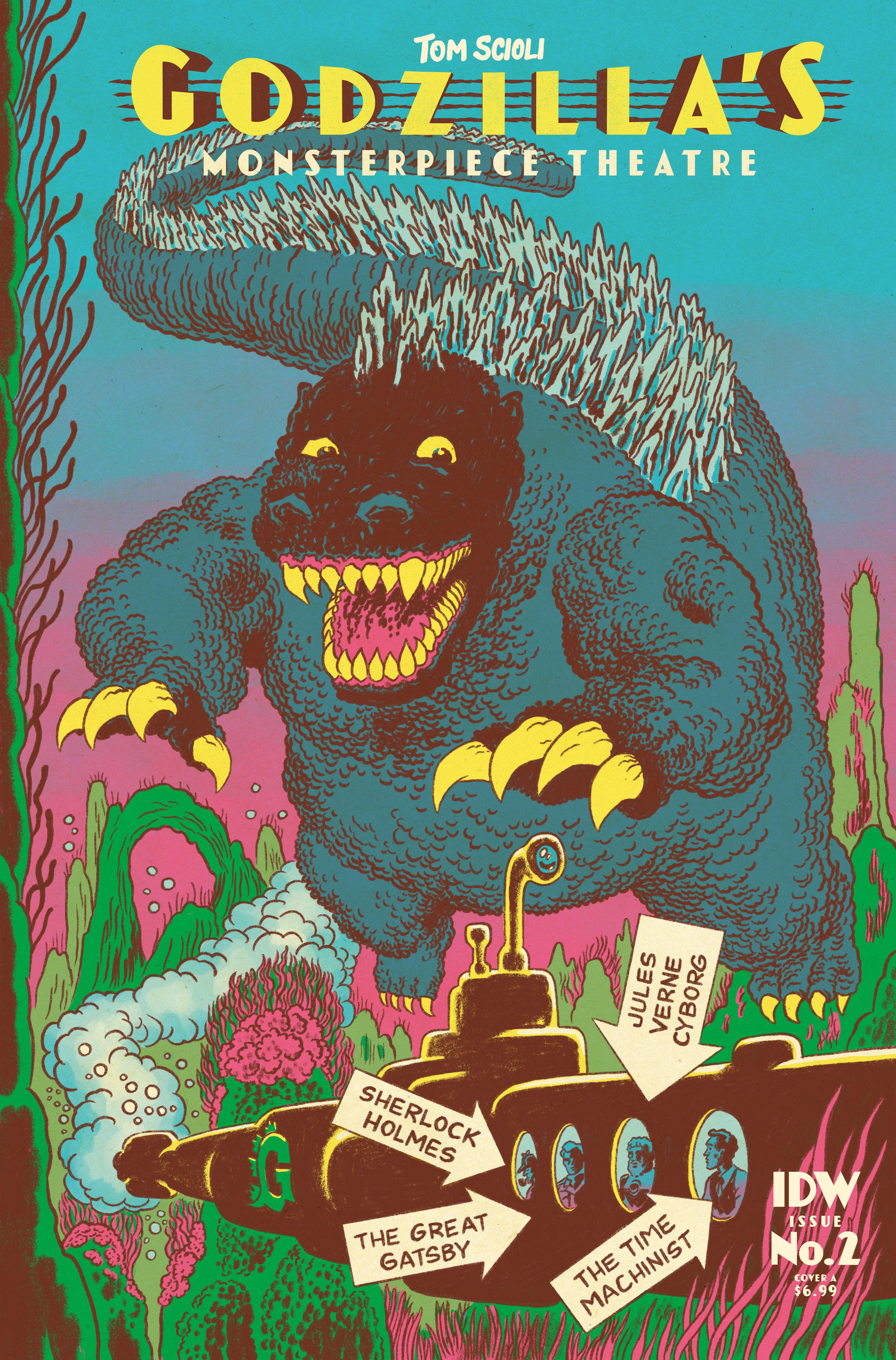 GODZILLA'S MONSTERPIECE THEATRE #2 COVER A (SCIOLI)