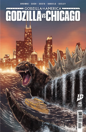 GODZILLA VS. AMERICA: CHICAGO COVER A (2ND PRINTING) (CASH)