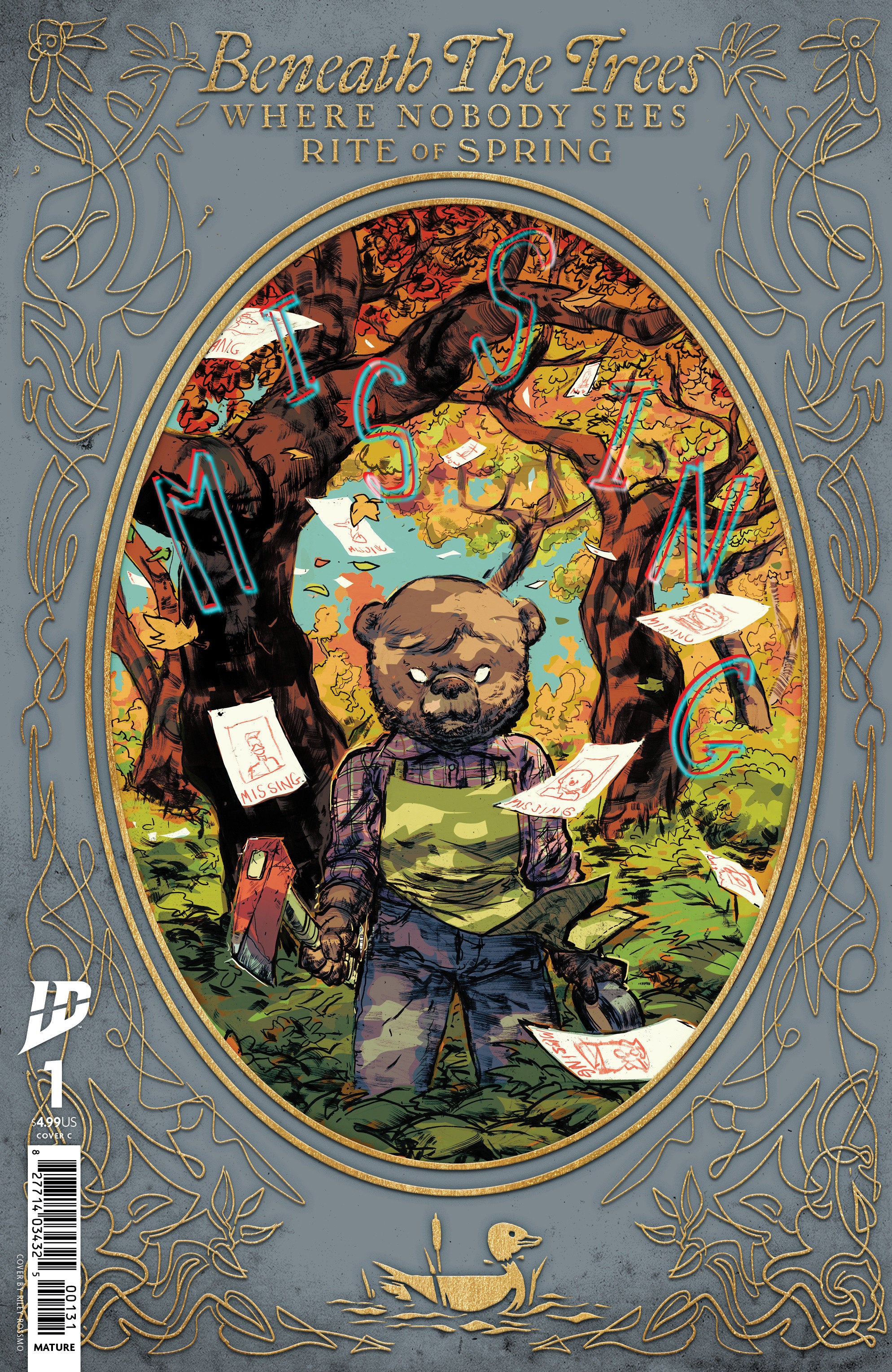 BENEATH THE TREES WHERE NOBODY SEES: RITE OF SPRING #1 VARIANT C (ROSSMO STORYBOOK VARIANT)