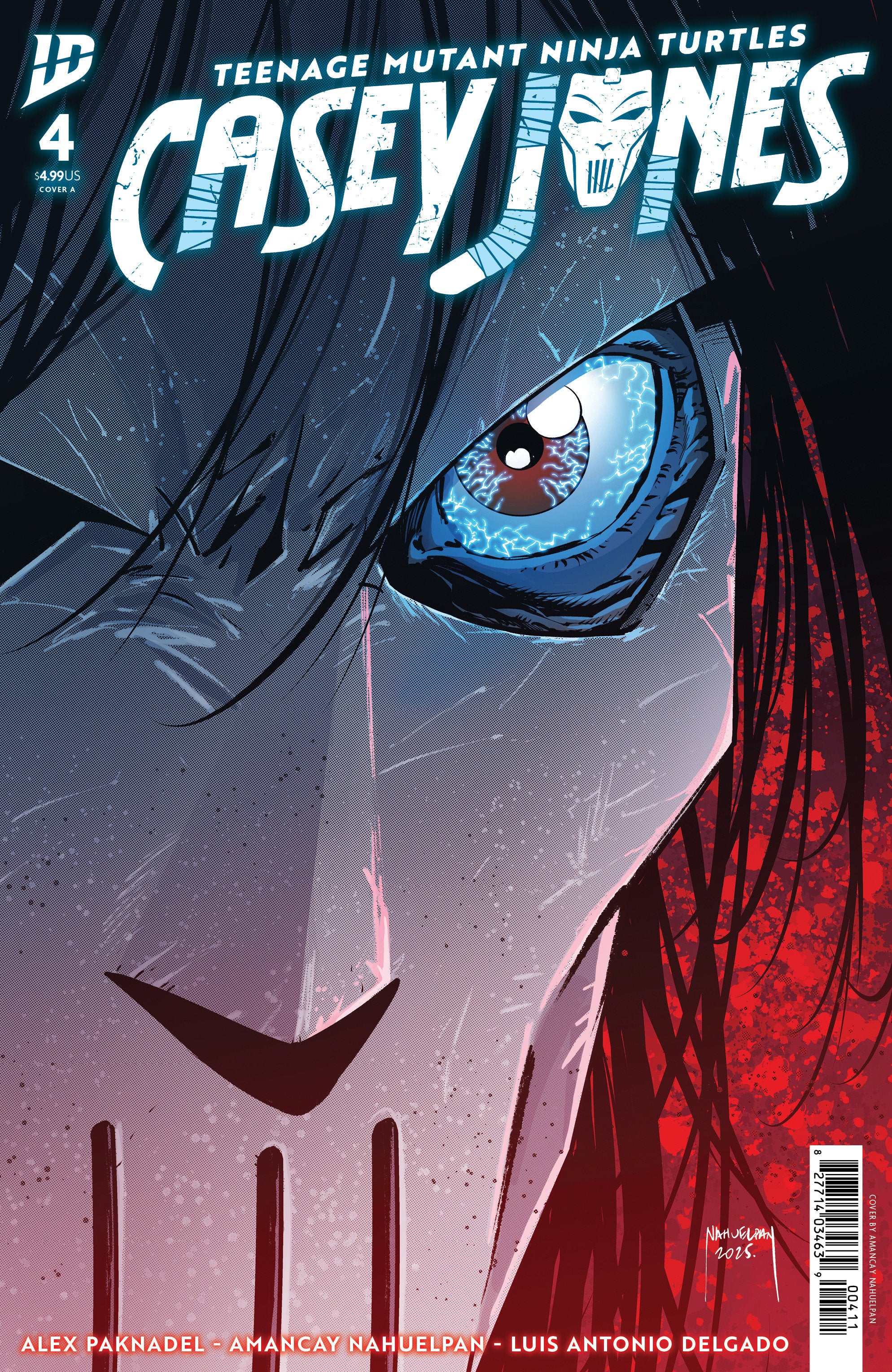 TEENAGE MUTANT NINJA TURTLES: CASEY JONES #4 COVER A (NAHUELPAN)