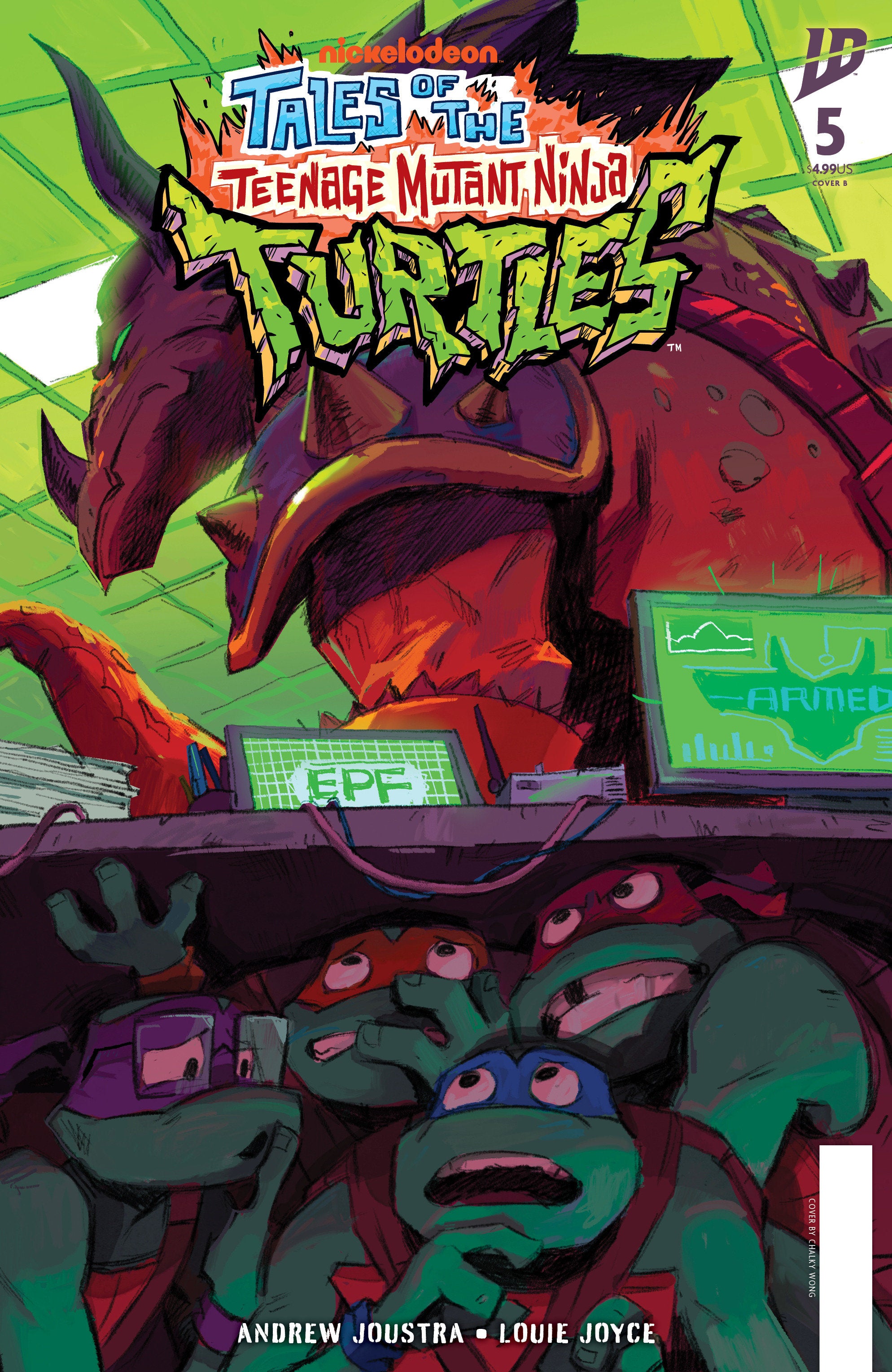 TALES OF THE TEENAGE MUTANT NINJA TURTLES #5 VARIANT B (WONG)