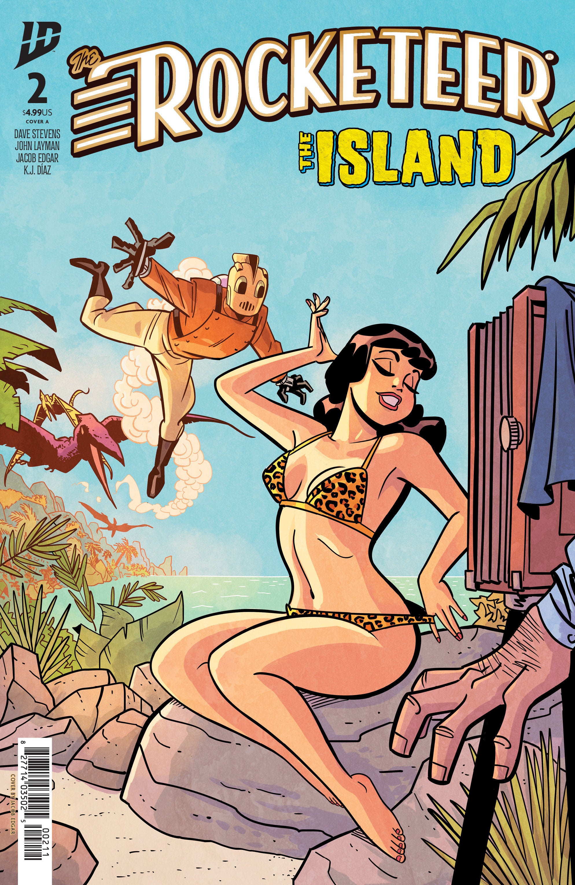 THE ROCKETEER: THE ISLAND #2 COVER A (EDGAR)