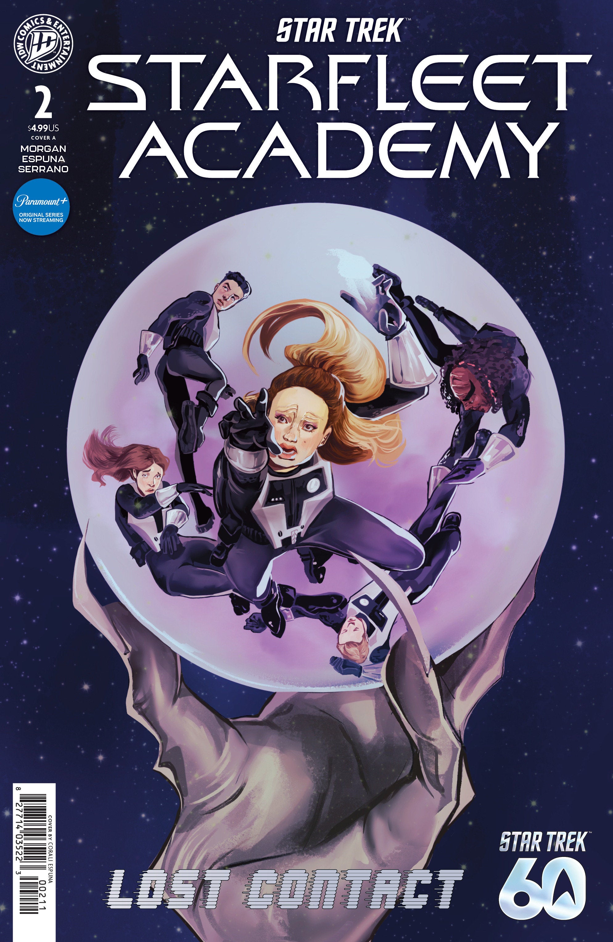 STAR TREK: STARFLEET ACADEMY--LOST CONTACT #2 COVER A (ESPUNA)