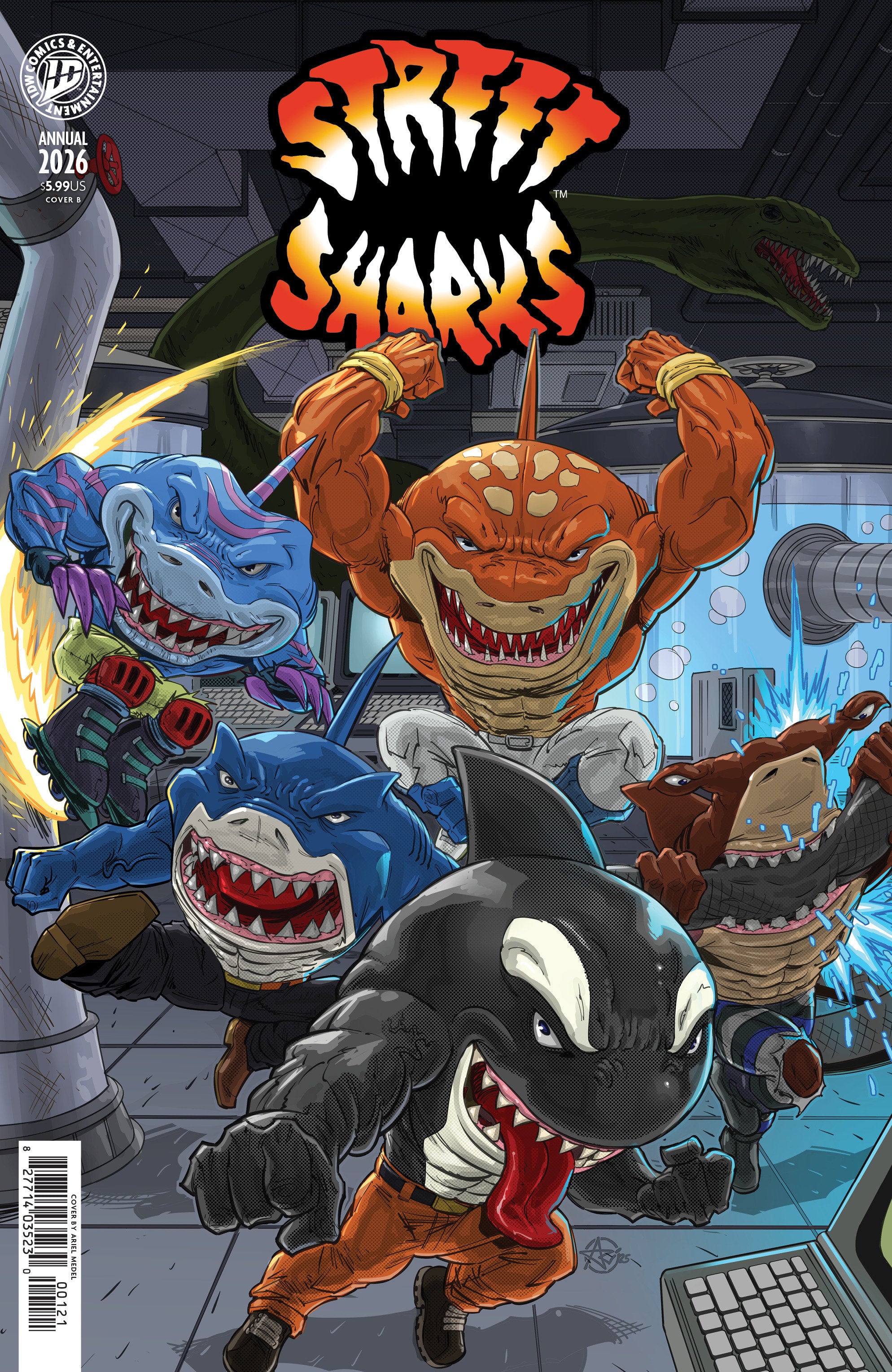STREET SHARKS: ANNUAL 2026 VARIANT B (MEDEL)