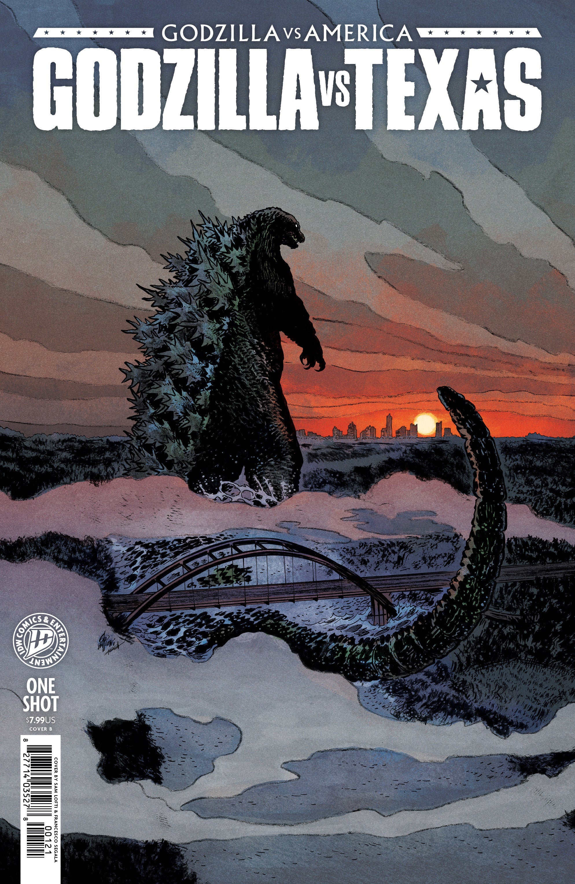 GODZILLA VS. AMERICA: TEXAS VARIANT B (LOTFI)
