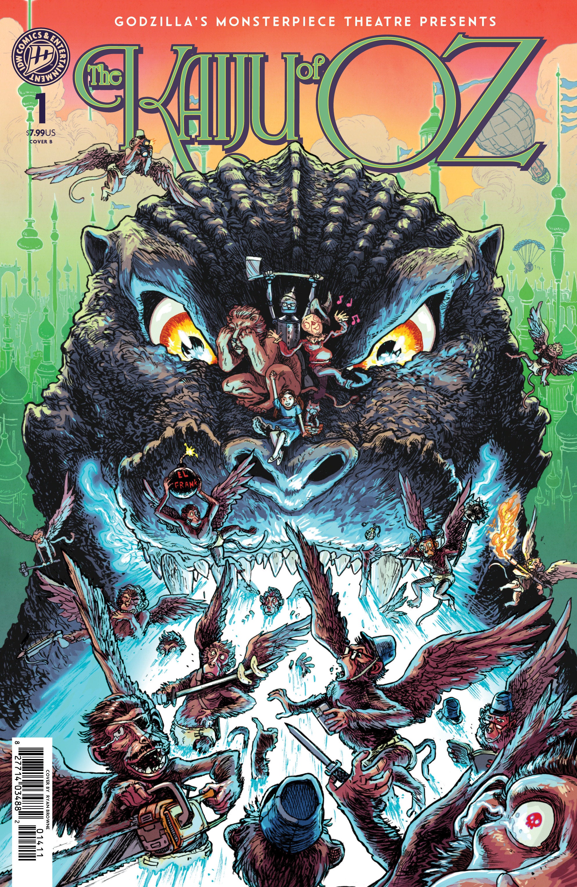GODZILLA™S MONSTERPIECE THEATRE PRESENTS: THE KAIJU OF OZ VARIANT B (BROWNE)