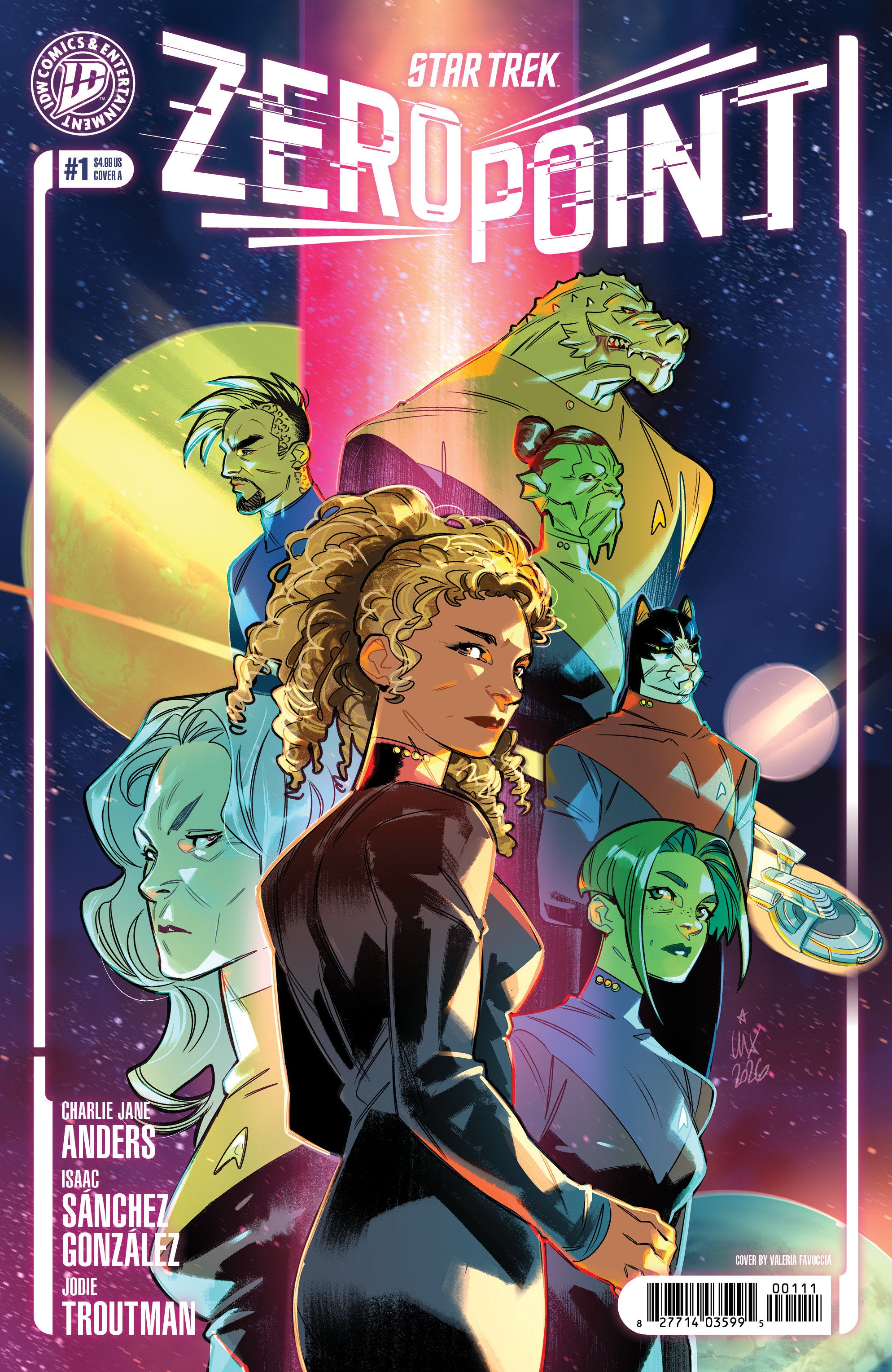 STAR TREK: ZERO POINT #1 COVER A (FAVOCCIA)