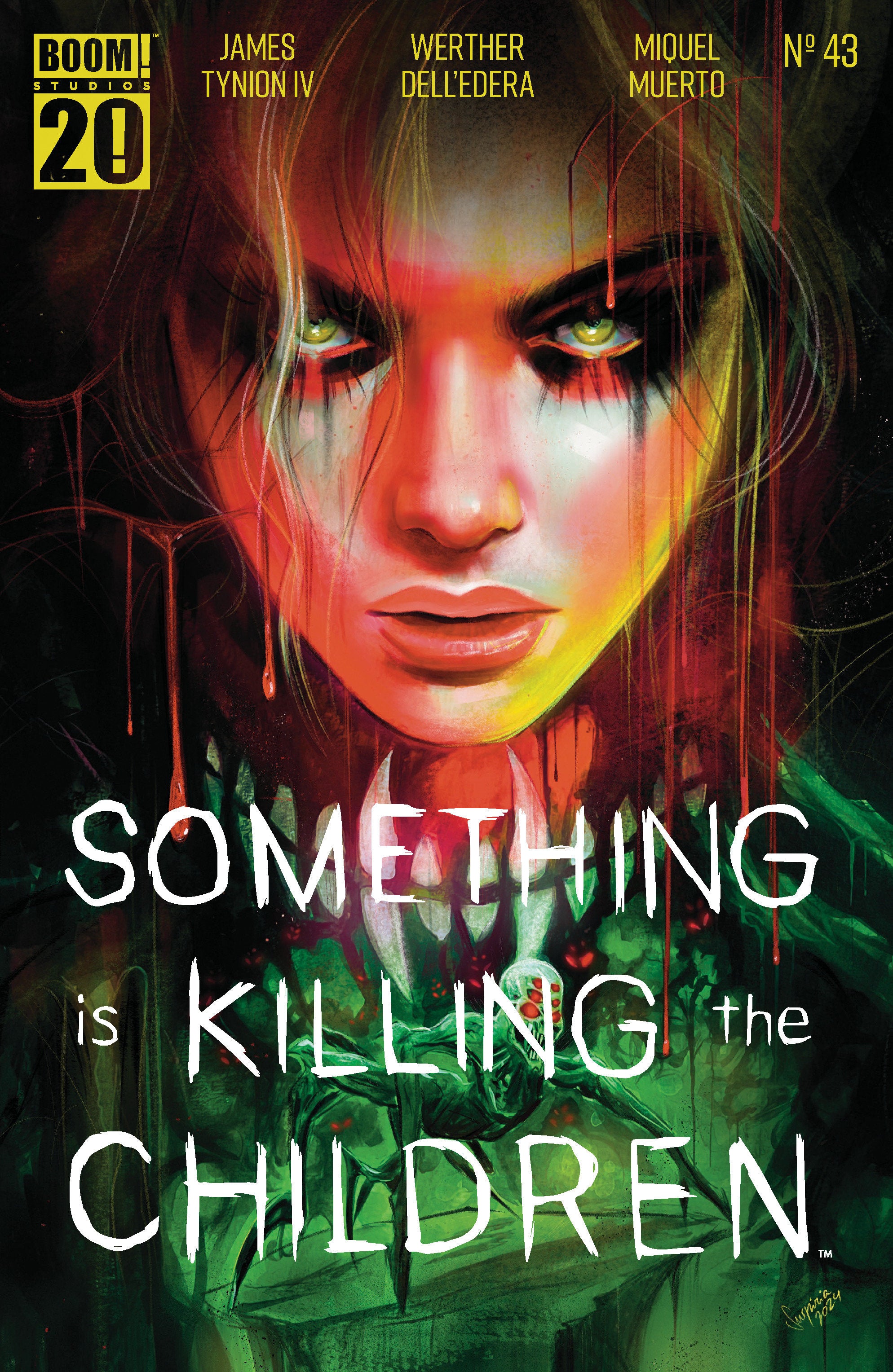 SOMETHING IS KILLING THE CHILDREN #43 B FOIL VARIANT (FULL ART, VILCHEZ)